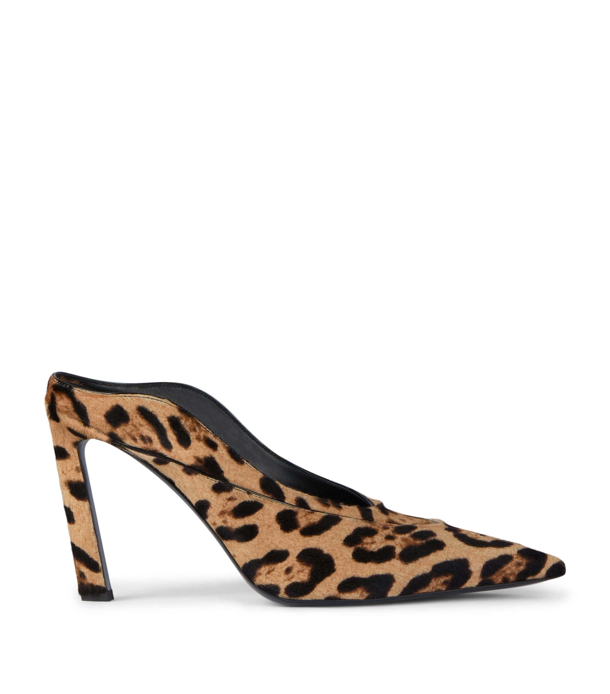 Calf Hair Sculptural Pumps 95