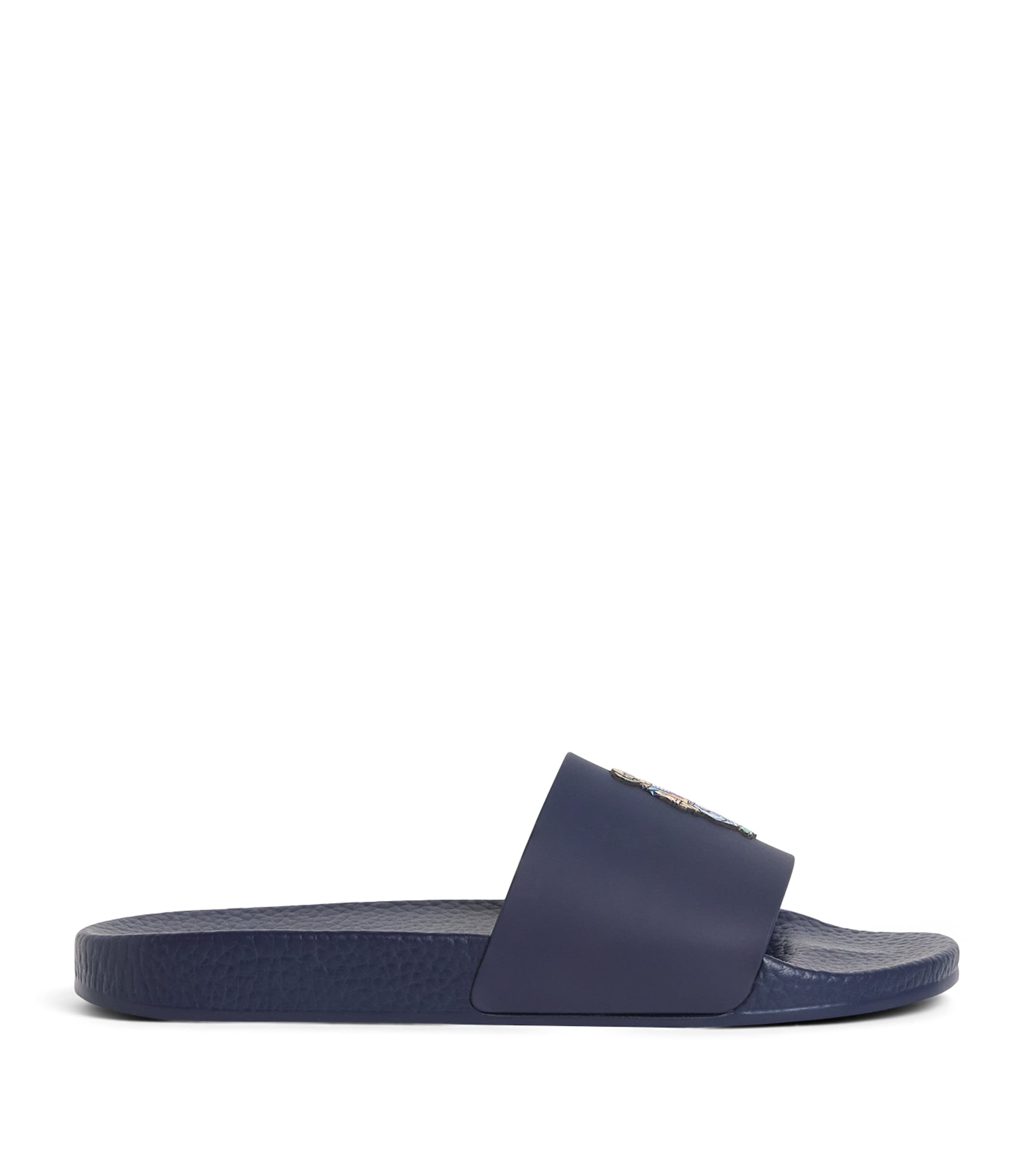 Polo Ralph Lauren Polo Bear Slides Navy Beach Shop Bear