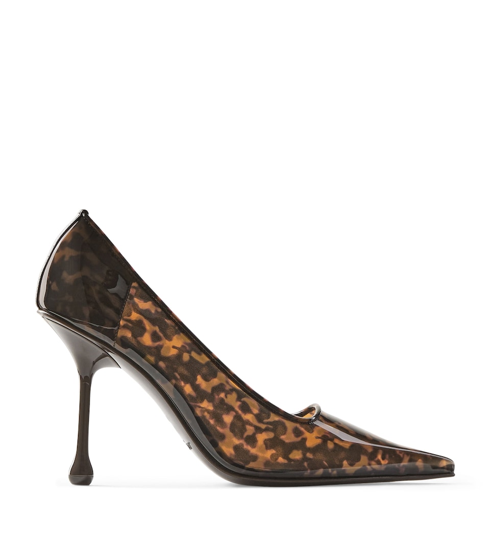 Jimmy Choo Ixia 95 Heeled Pumps Amber Mix