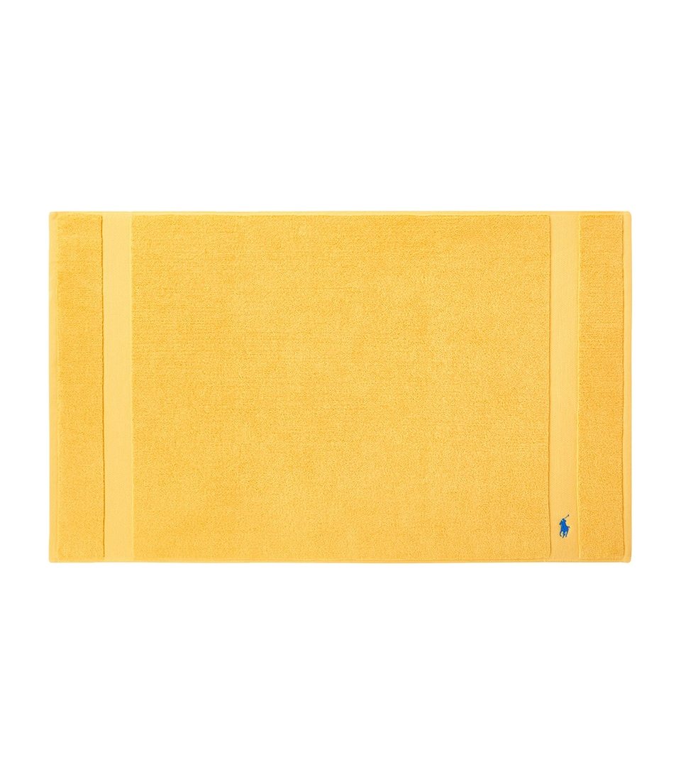 Ralph Lauren Home Polo Player Bath Mat (55cm x 90cm) Yellow