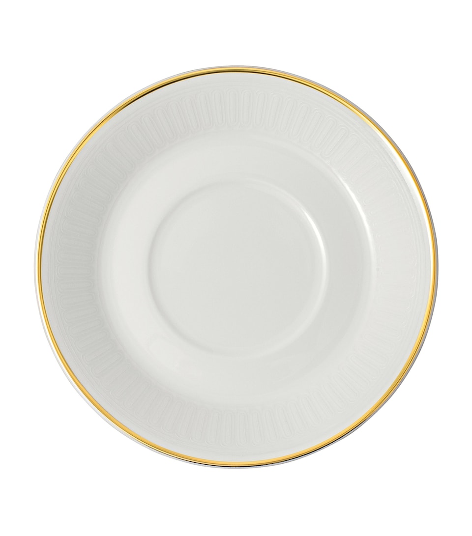 Bone Porcelain Château Septfontaines Espresso Saucer