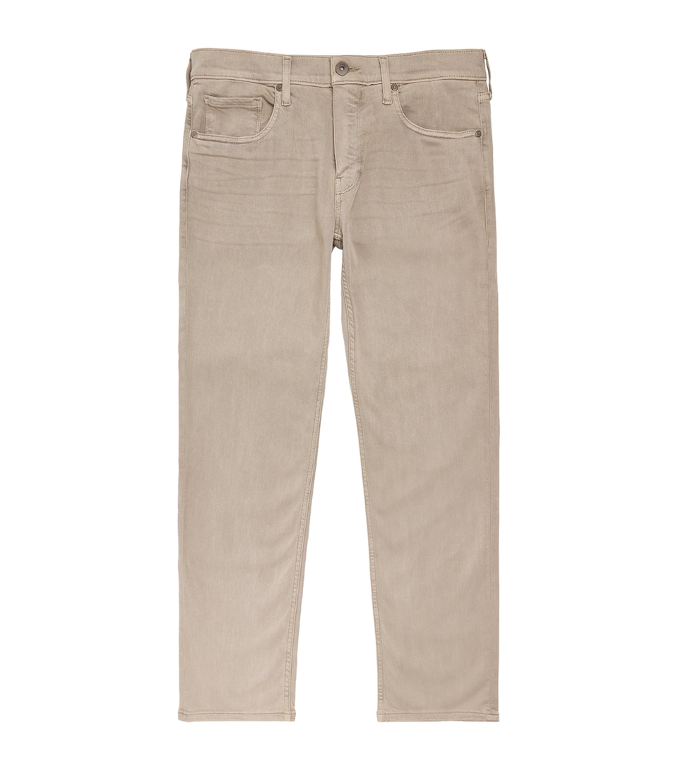 PAIGE Mens Normandie Straight Jeans Vint Ple Beige