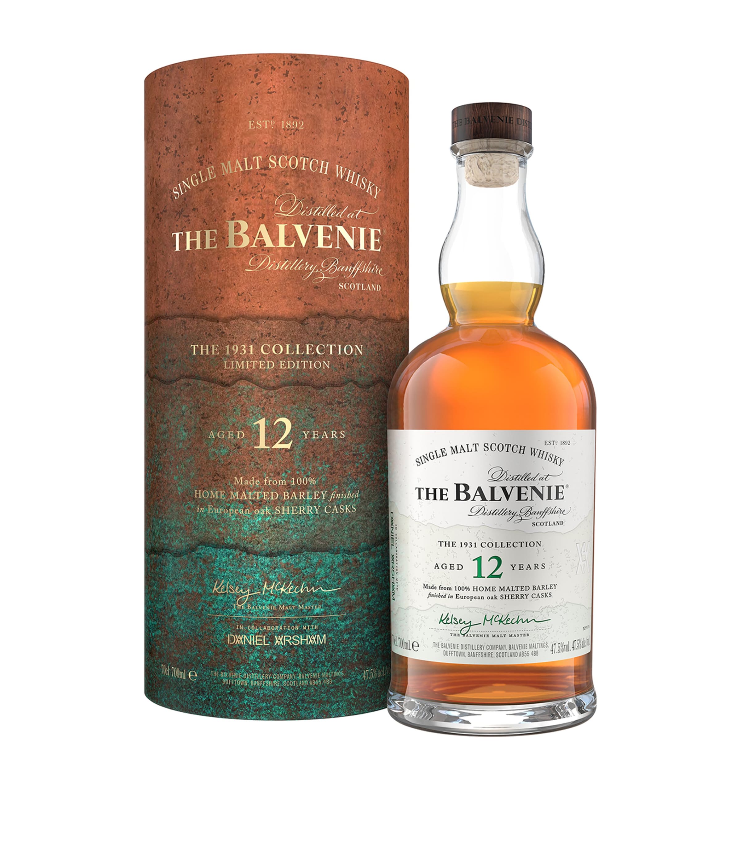 The Balvenie x Daniel Arsham 12-Year-Old Home Maltings Limited Edition Single-Malt Whisky (70cl)