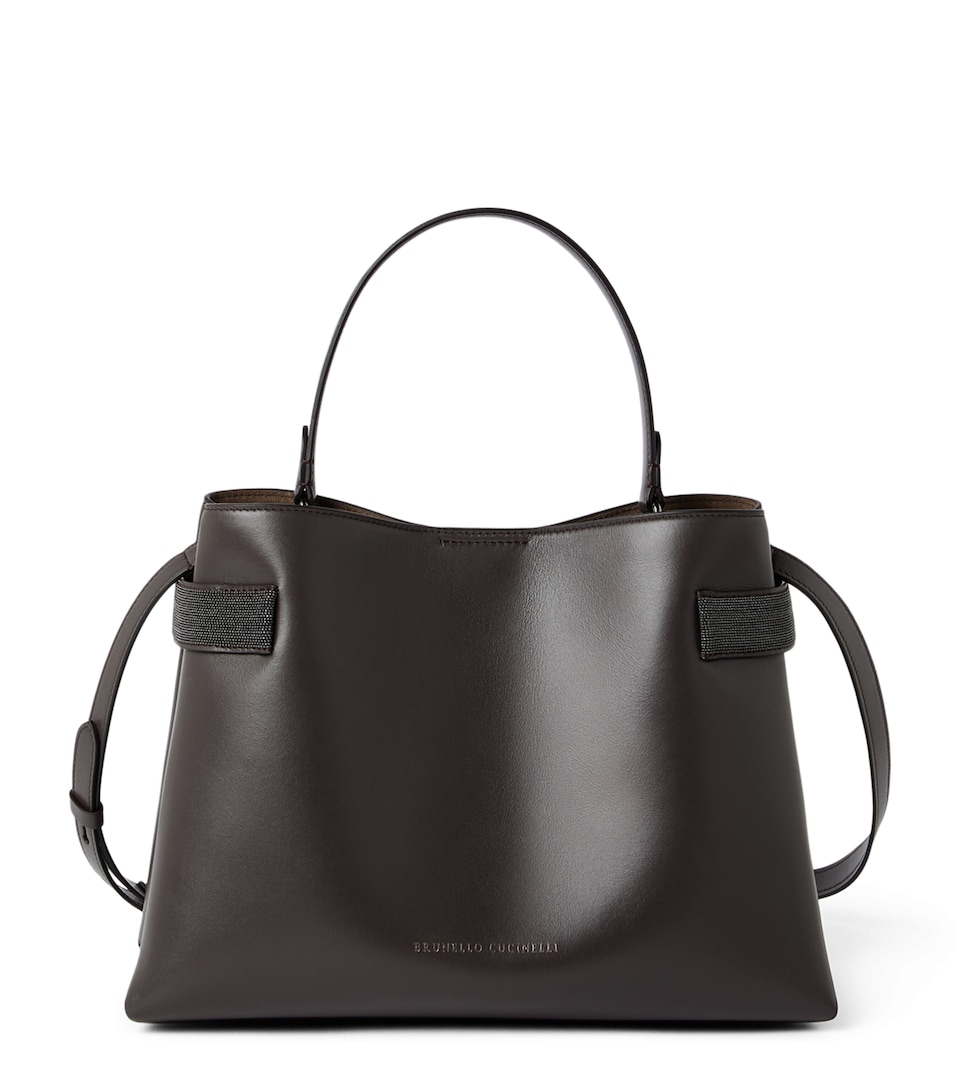 Leather Essence Top-Handle Bag