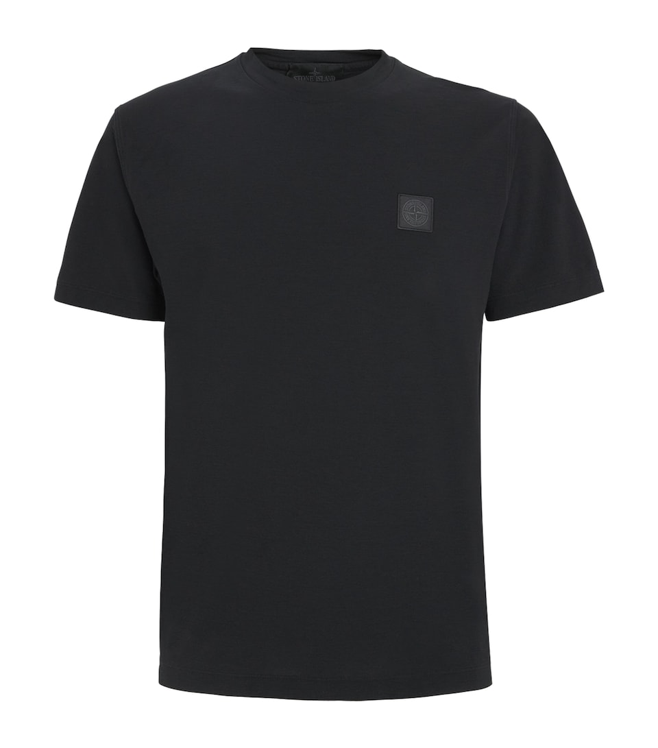 Stone Island Mens Cotton Logo T-Shirt