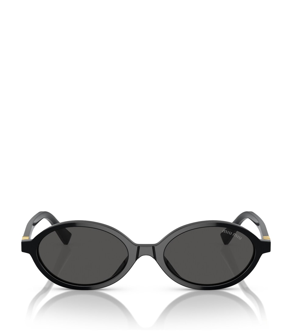 Acetate Oval Sunglasses