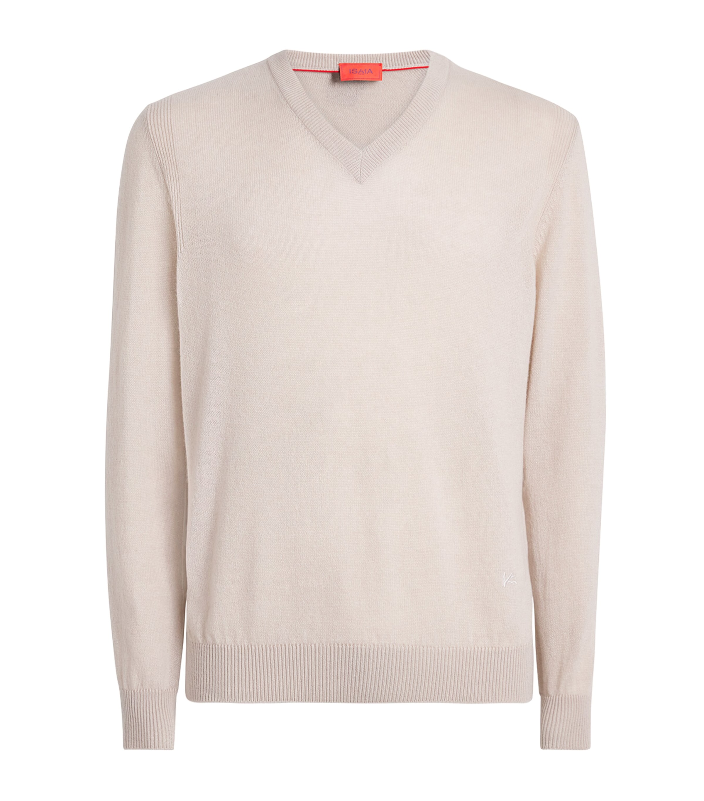 Isaia Mens Cashmere V-Neck Sweater