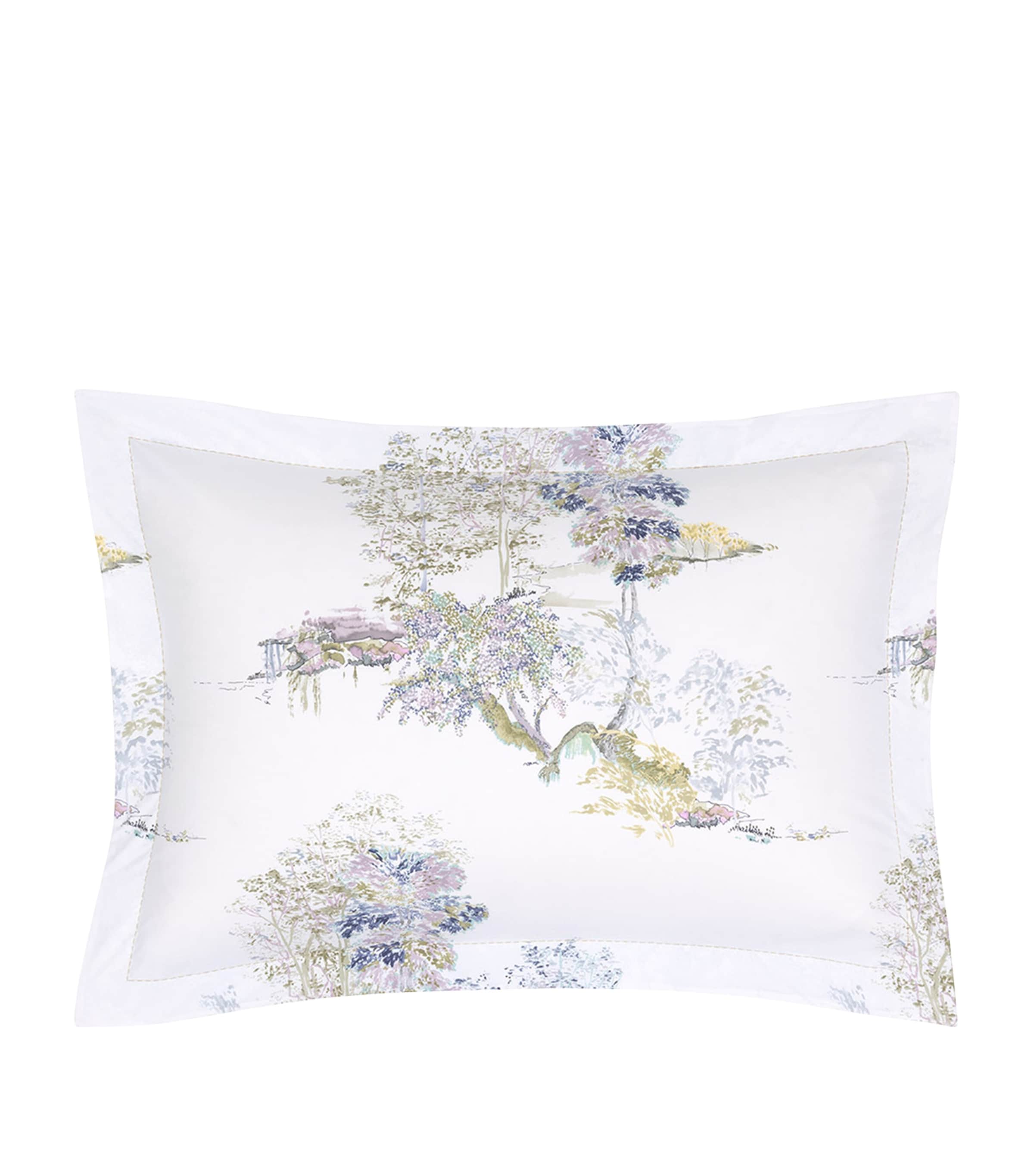 Yves Delorme Cotton Lande Oxford Pillowcase (50cm x 75cm)