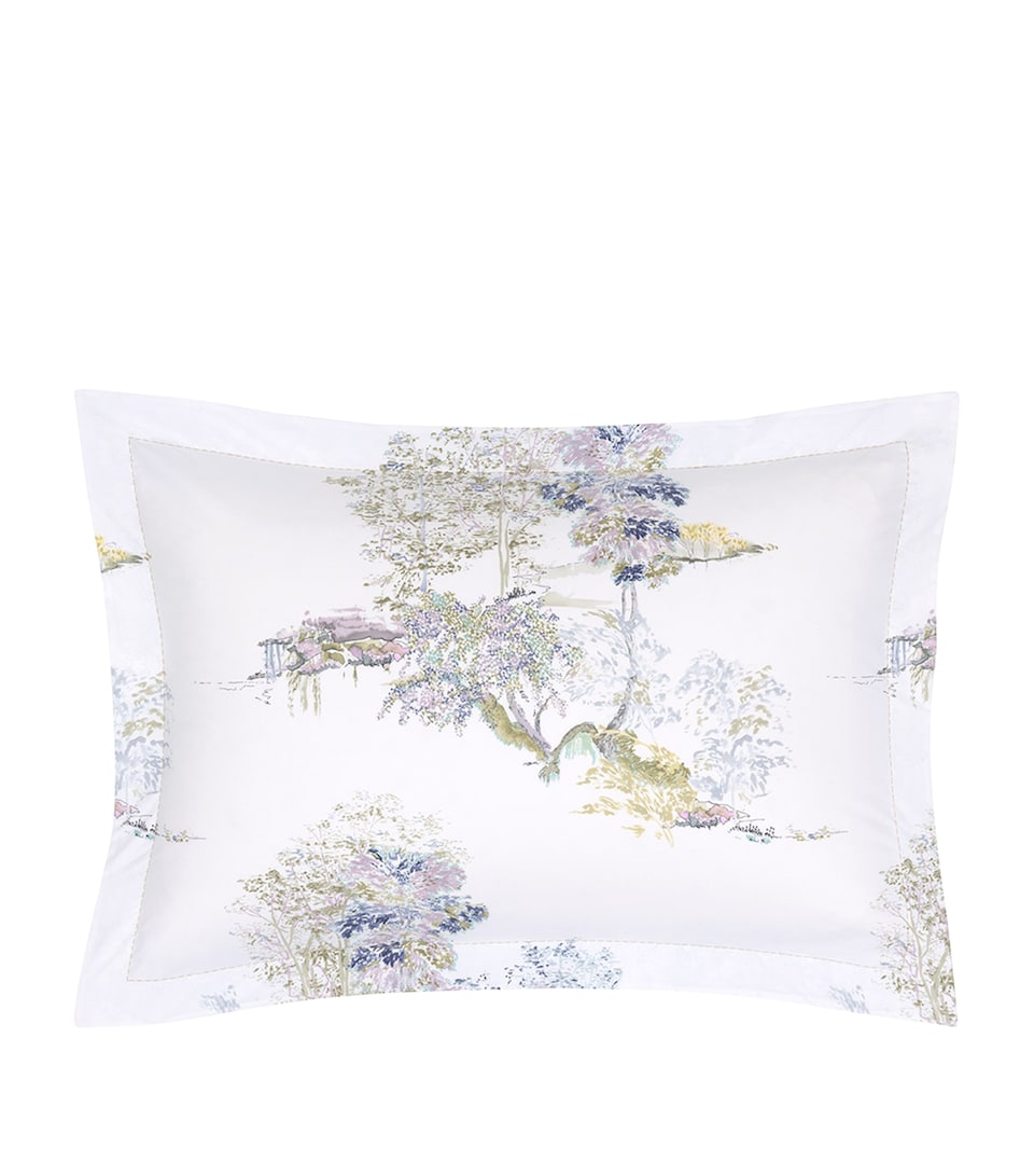 Yves Delorme Cotton Lande Oxford Pillowcase (50cm x 75cm)