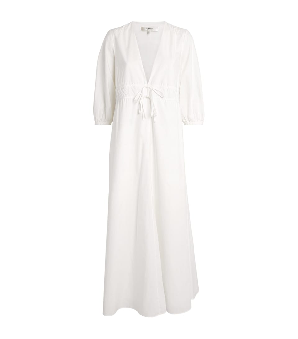 Organic Cotton The Cinched Midi Dress