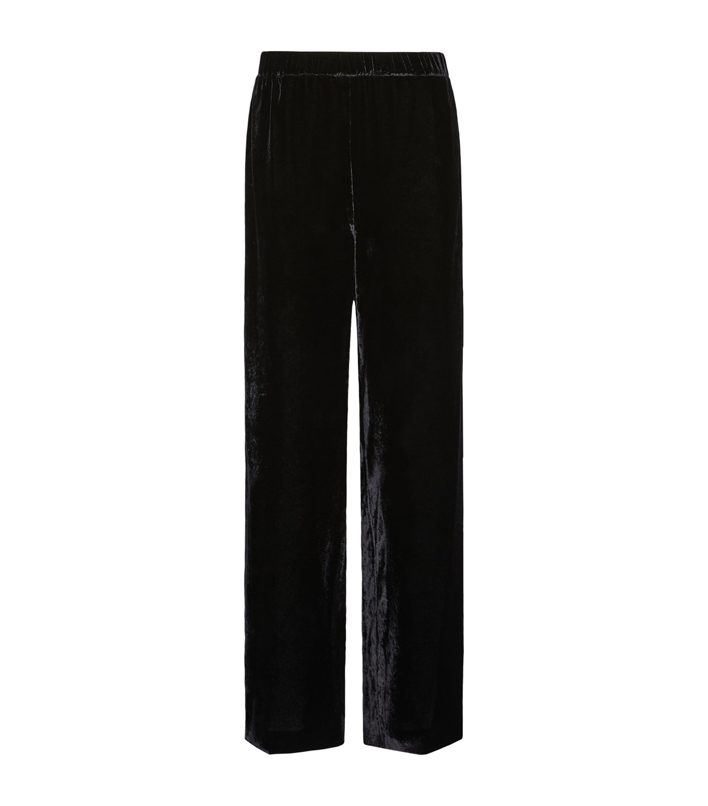 Weekend Max Mara Womens Straight Trousers Black