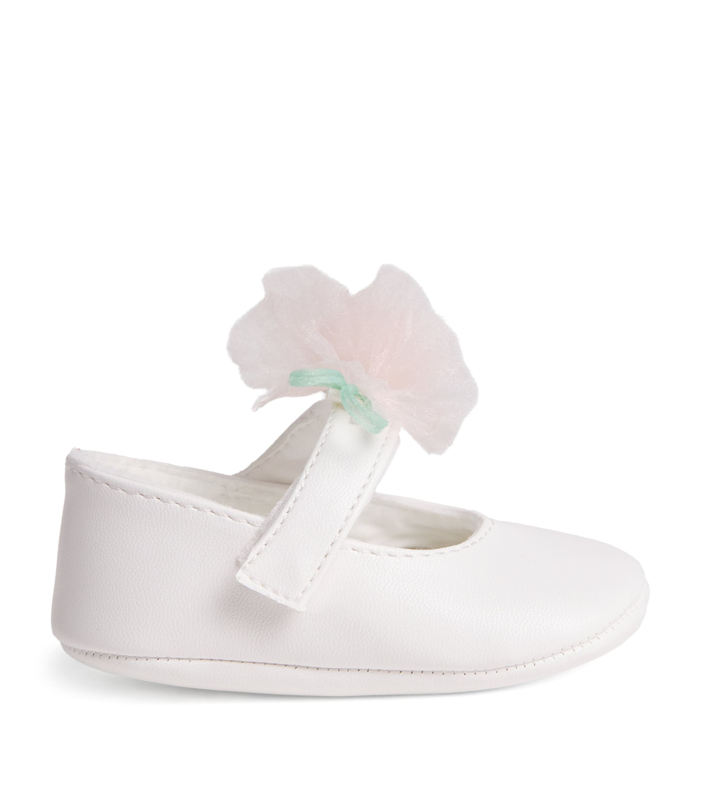 Monnalisa Ballet Booties Cream