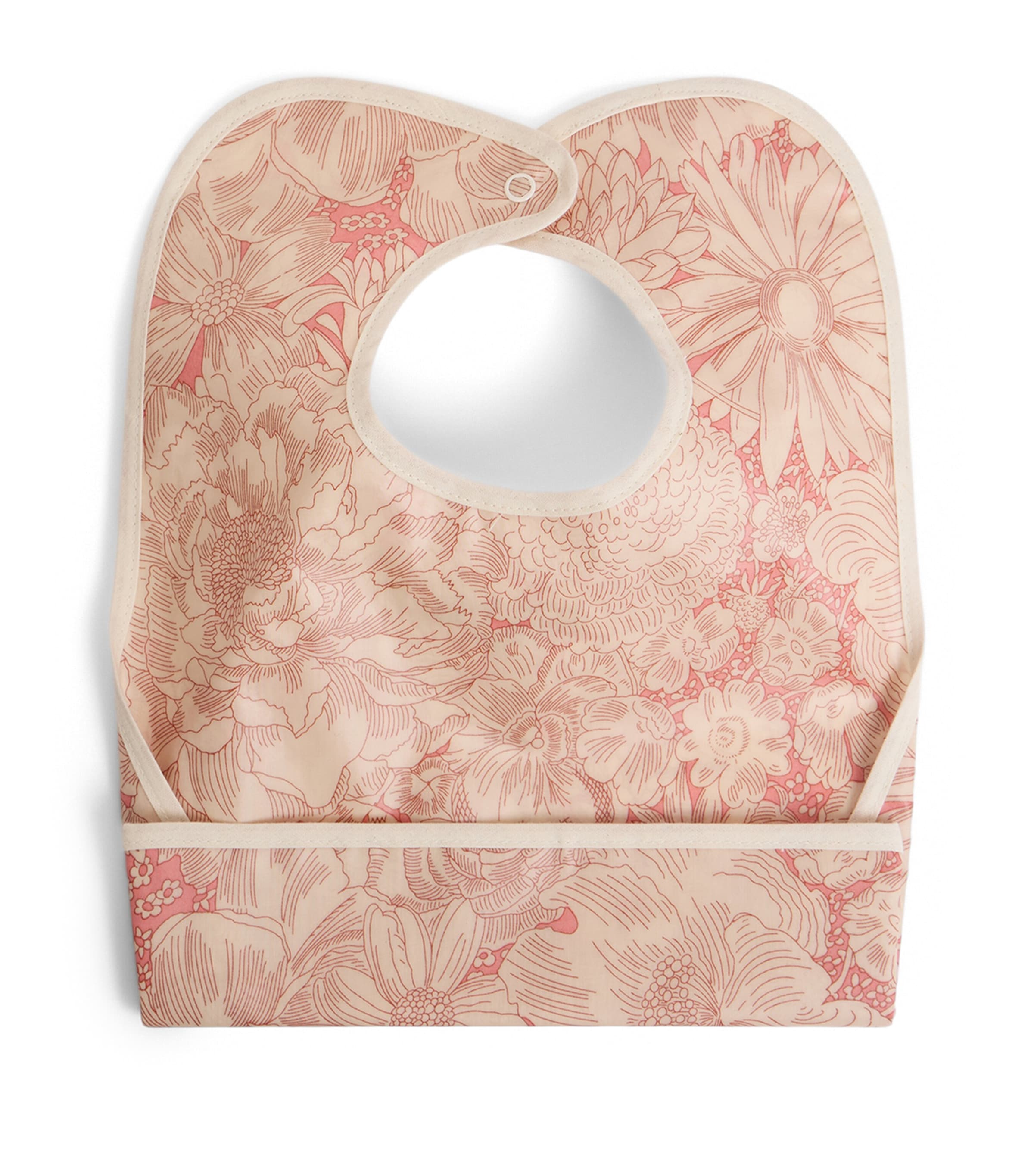 Bonpoint Cotton Floral Bib Im Encre