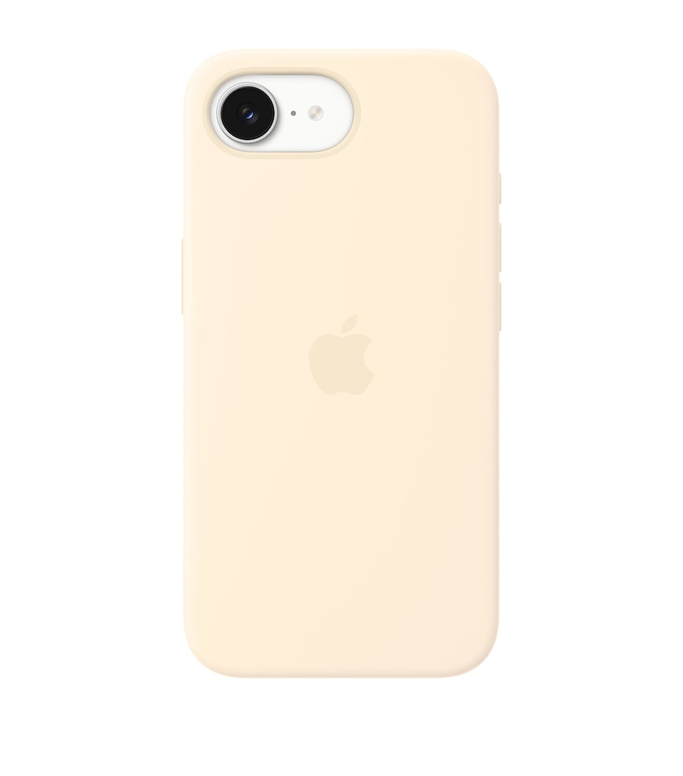 Apple Silicone iPhone 17e MagSafe Case Vanilla