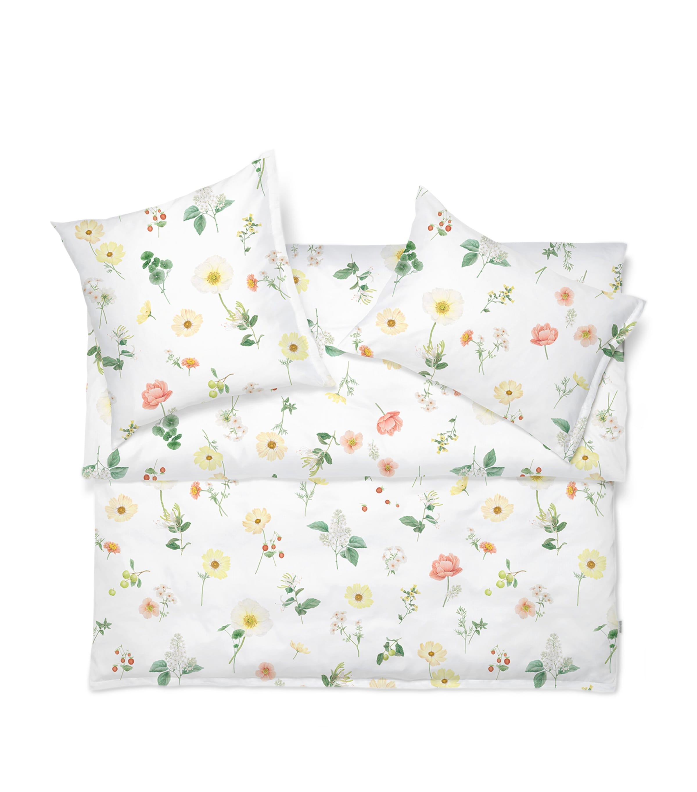 Schlossberg Cotton Sateen Oxford Pillowcase (50cm x 75cm) Blanc