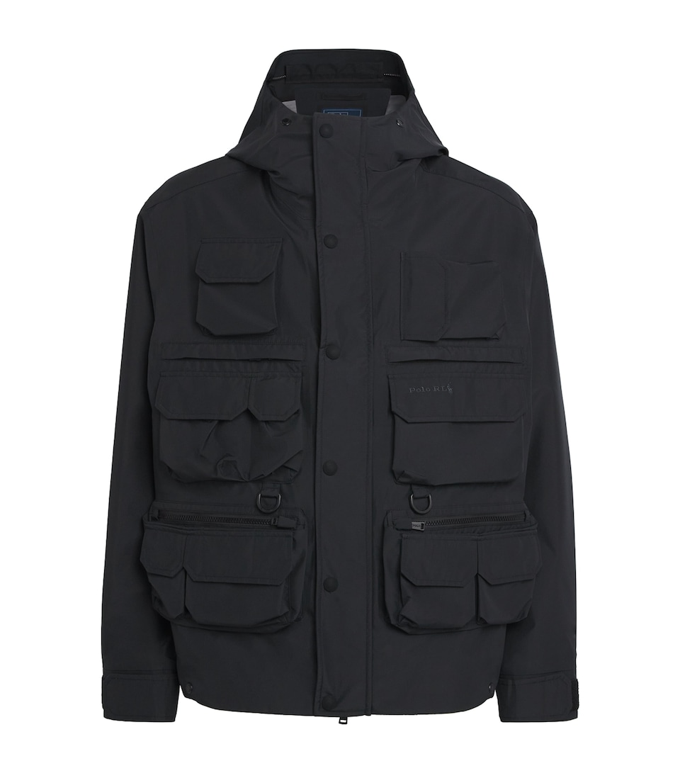 Water-Repellent Hooded Jacket
