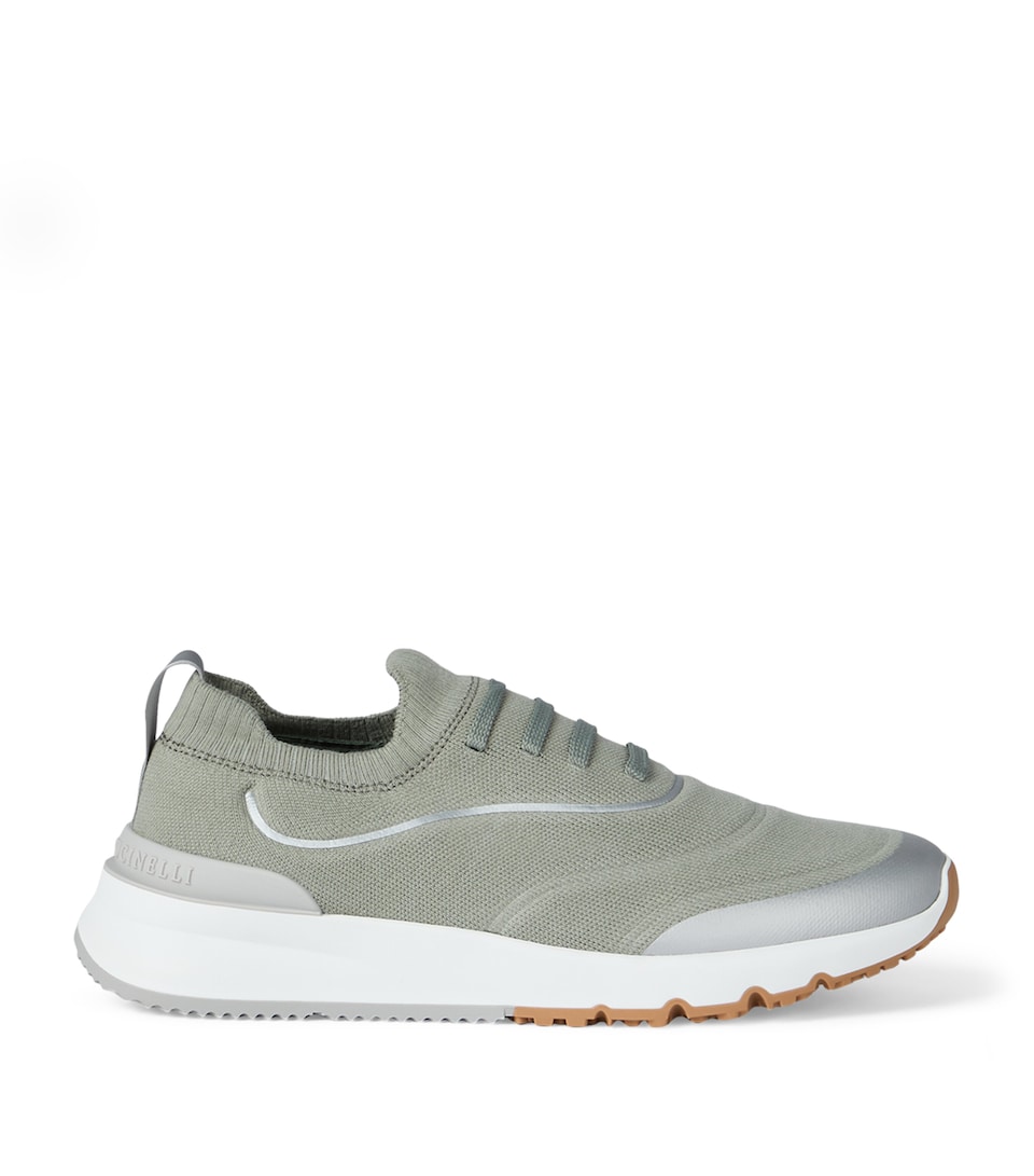 Technical Cotton Sneakers