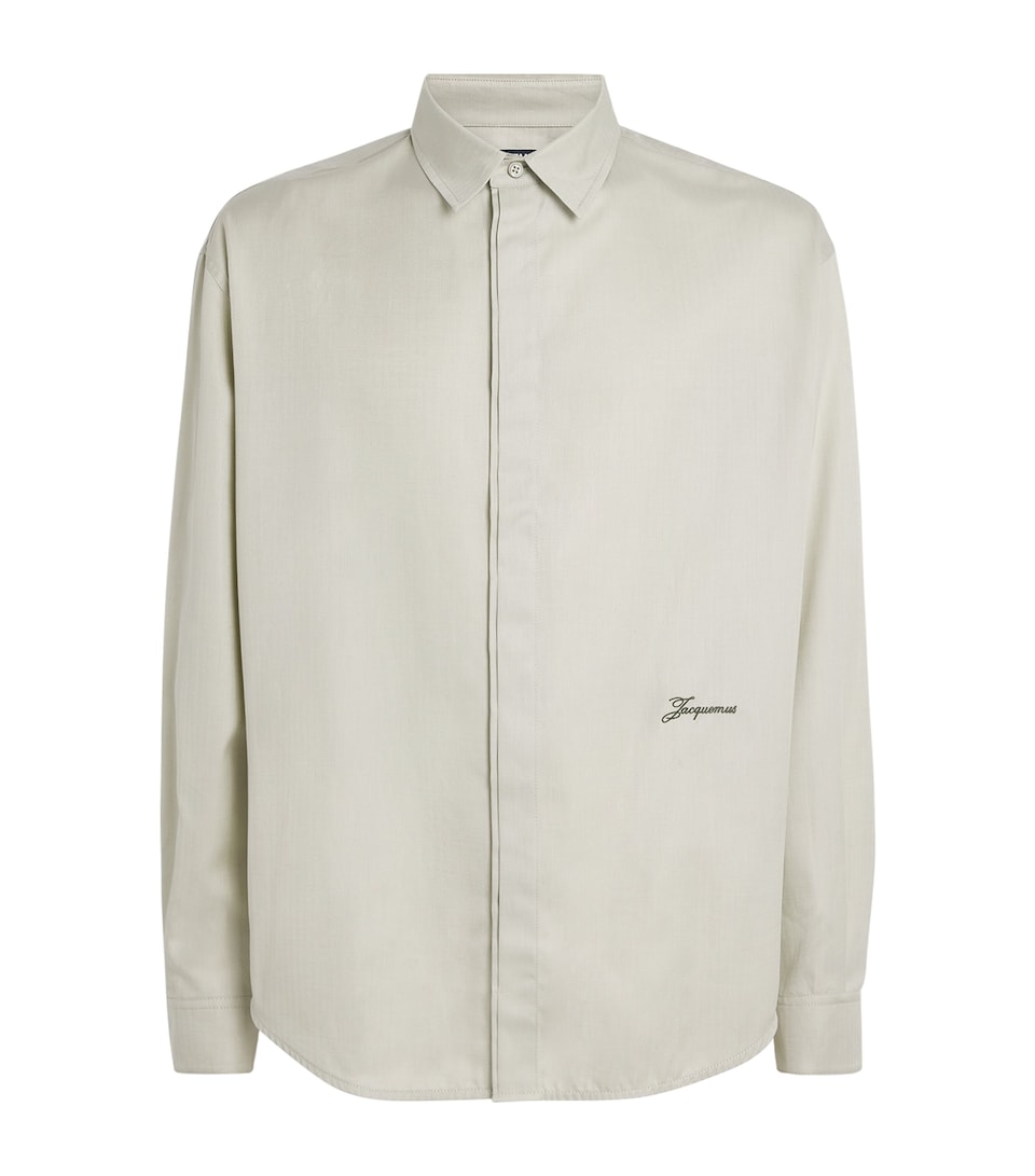 Cotton '50s Logo Simon Shirt