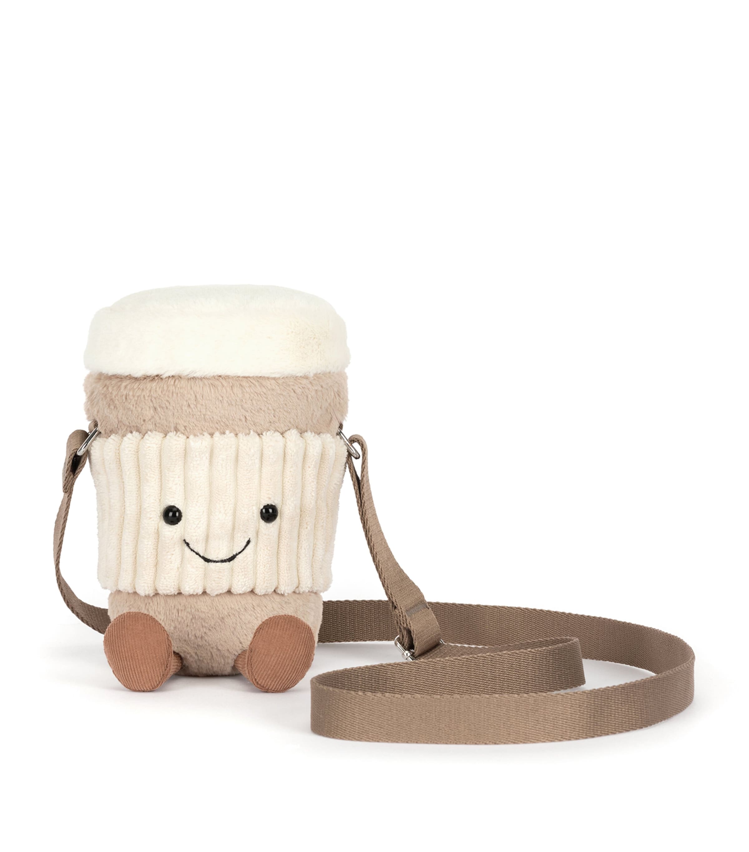 Jellycat Amuseables Perkle Coffee Shoulder Bag (20cm)
