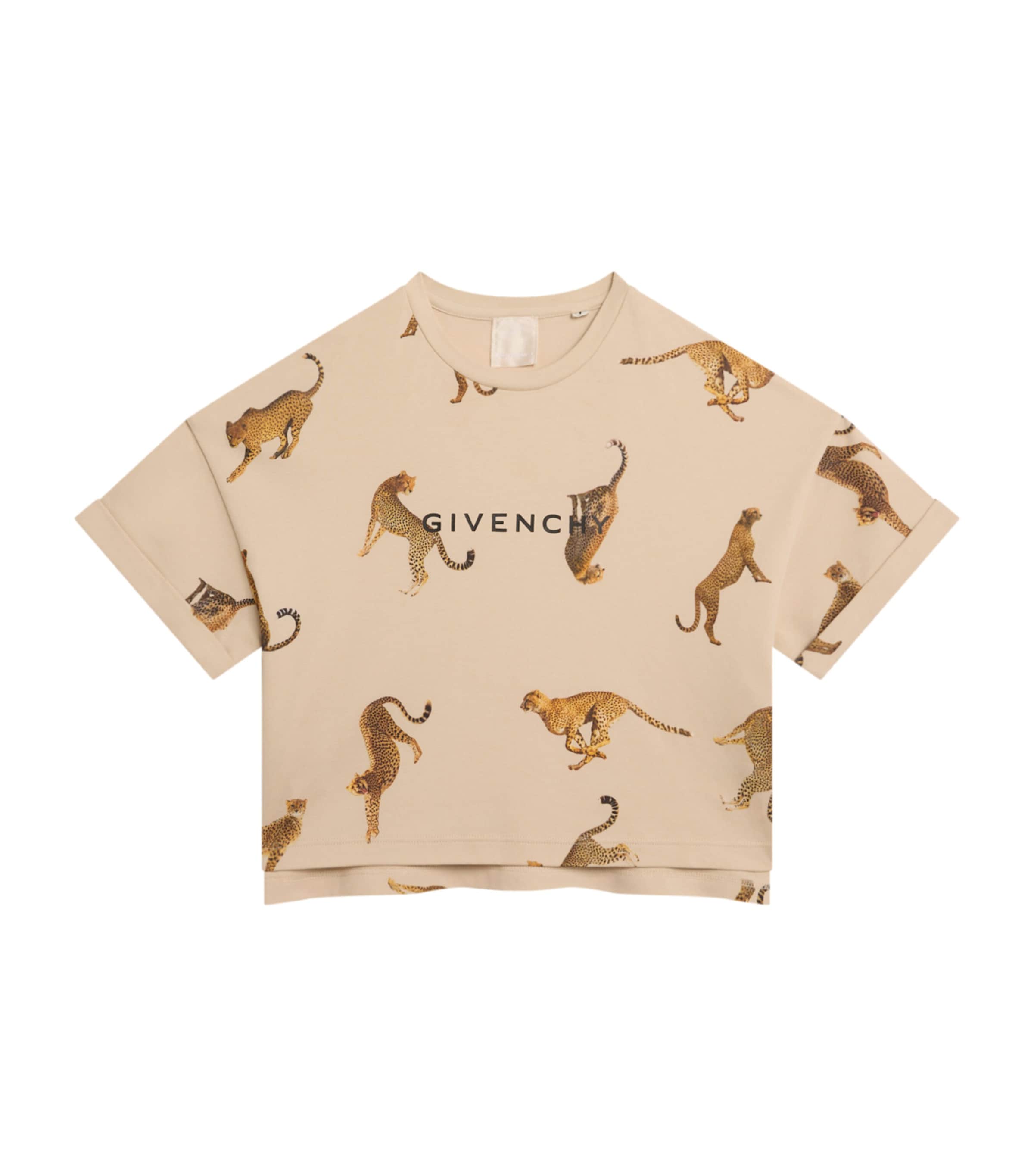 Cotton Cheetah T-Shirt  (4-12+ Years)