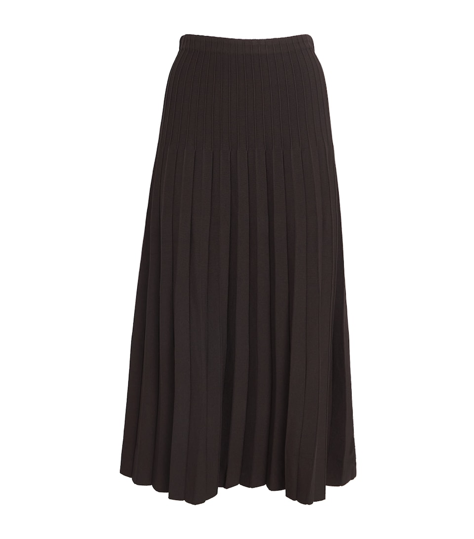 Ribbed Lena Midi Skirt