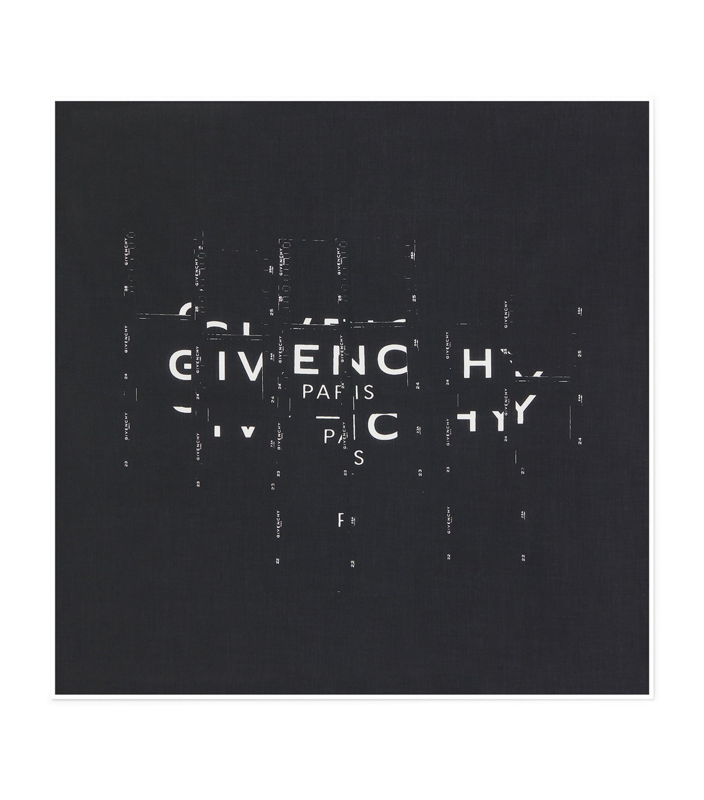 Givenchy Cotton Photographic Negatives Scarf