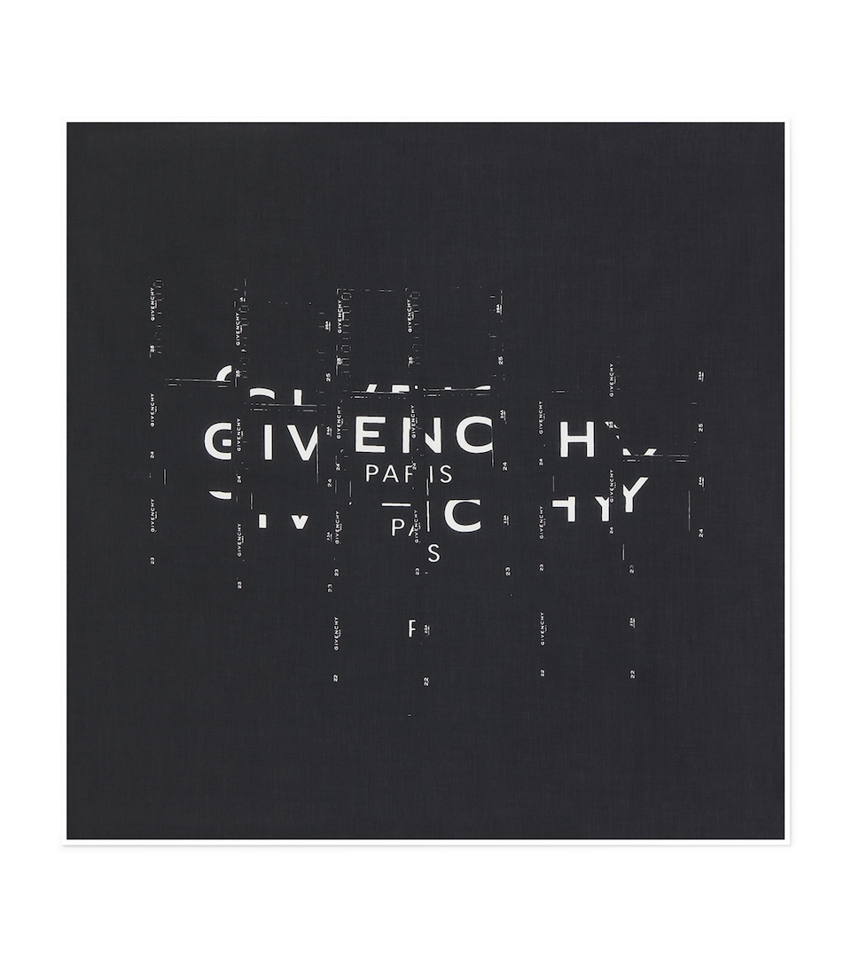 Givenchy Cotton Photographic Negatives Scarf