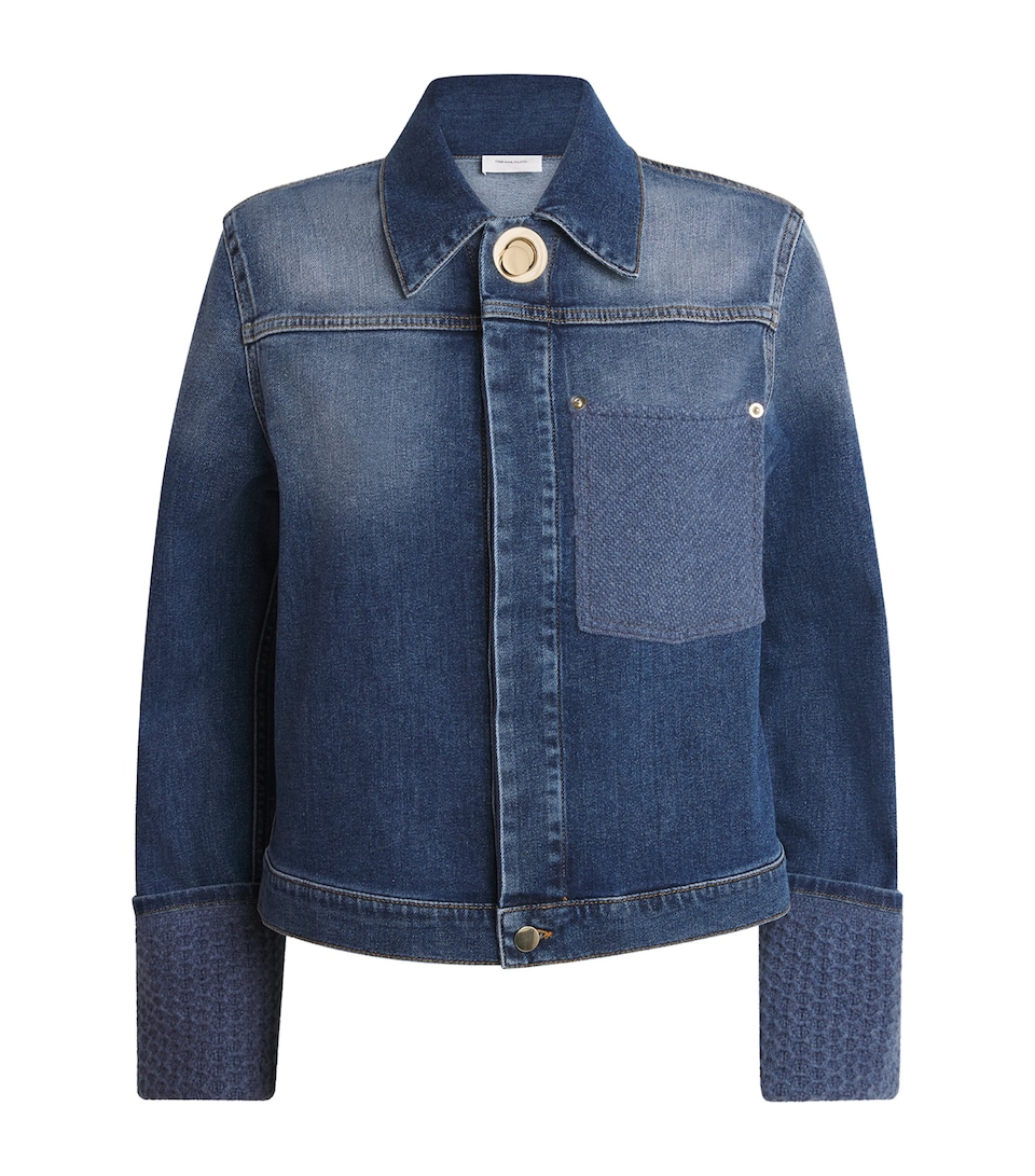Front-Pocket Denim Jacket