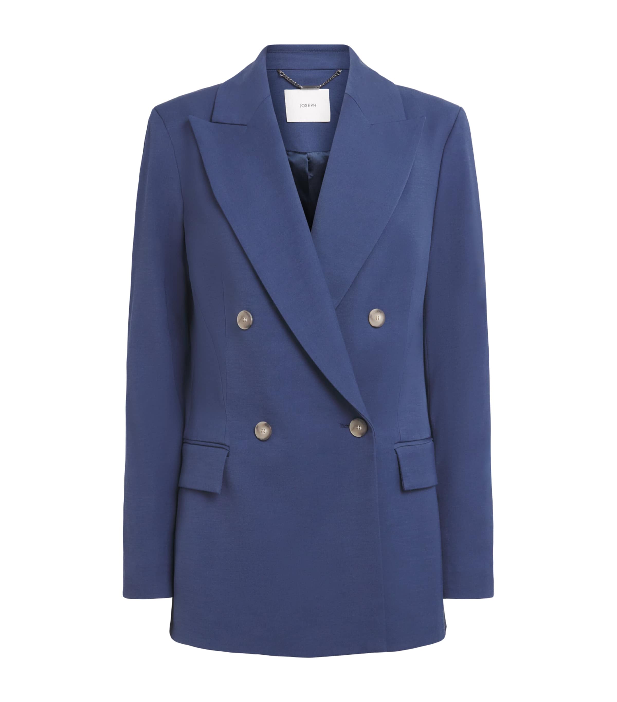 Joseph Womens Cady Twill Fari Blazer Abyss