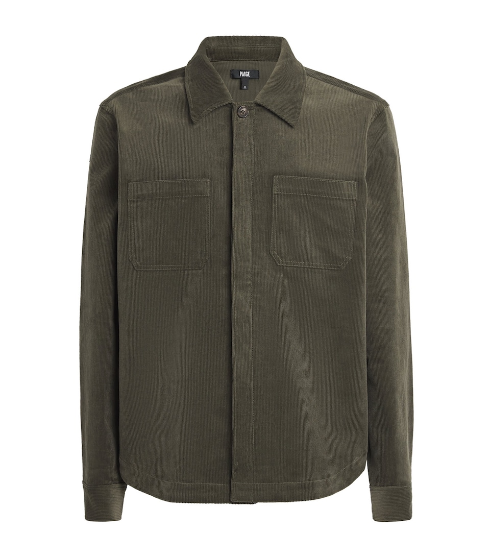 Corduroy Patch-Pocket Jacket