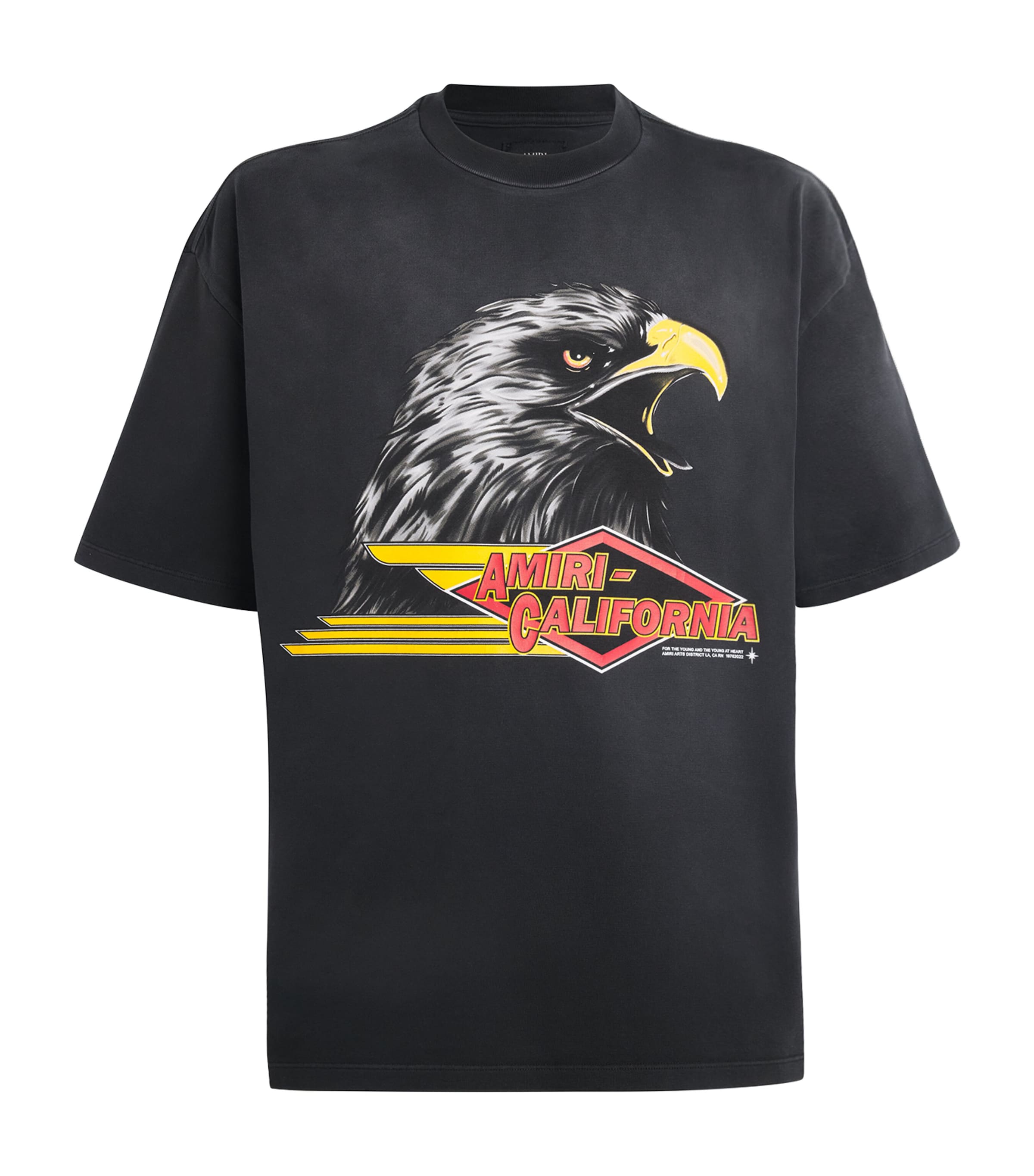 Rhude x Harrods Cotton Lago Di Como T-Shirt | Harrods US