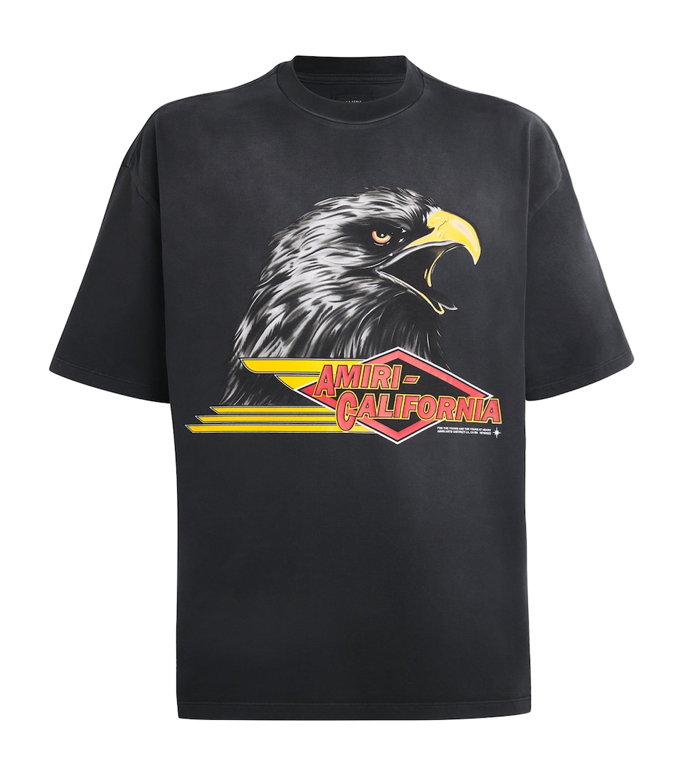 Oversized Cotton Eagle T-Shirt