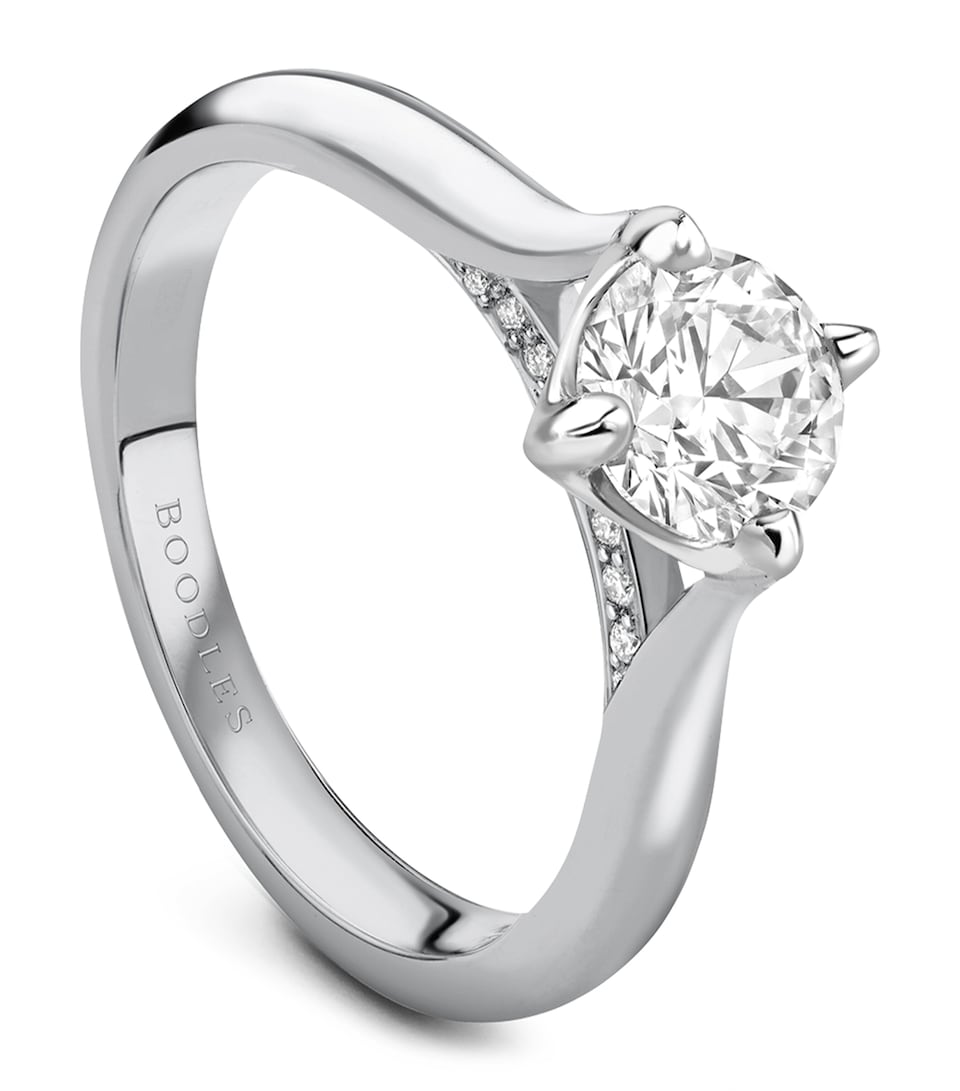 Boodles Platinum and Diamond Brilliance Engagement Ring Platinum