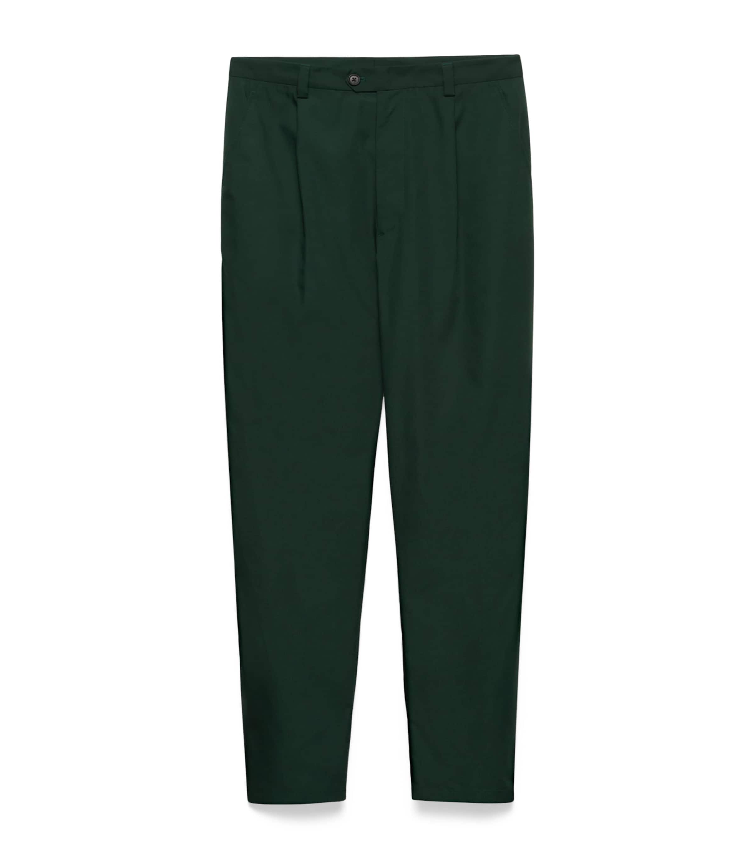 Cotton-Blend Trousers