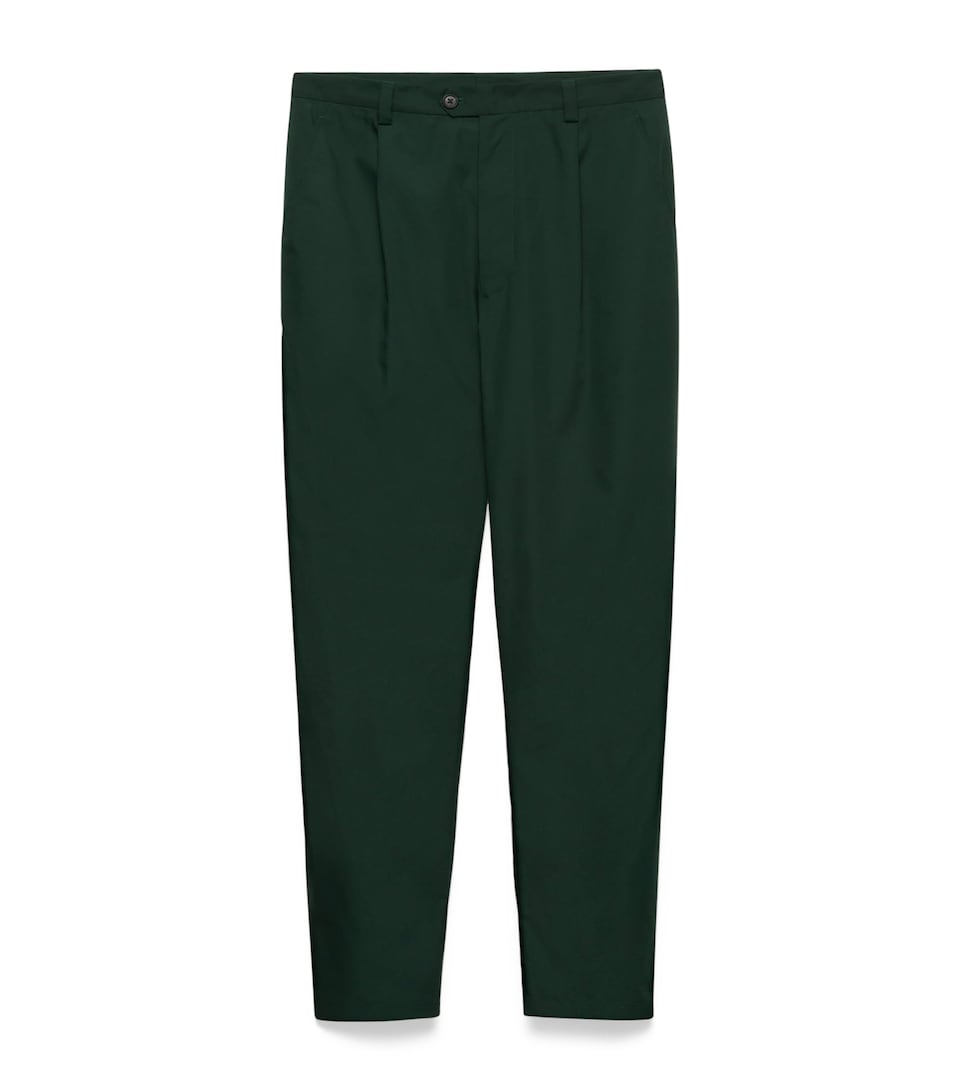 Cotton-Blend Trousers