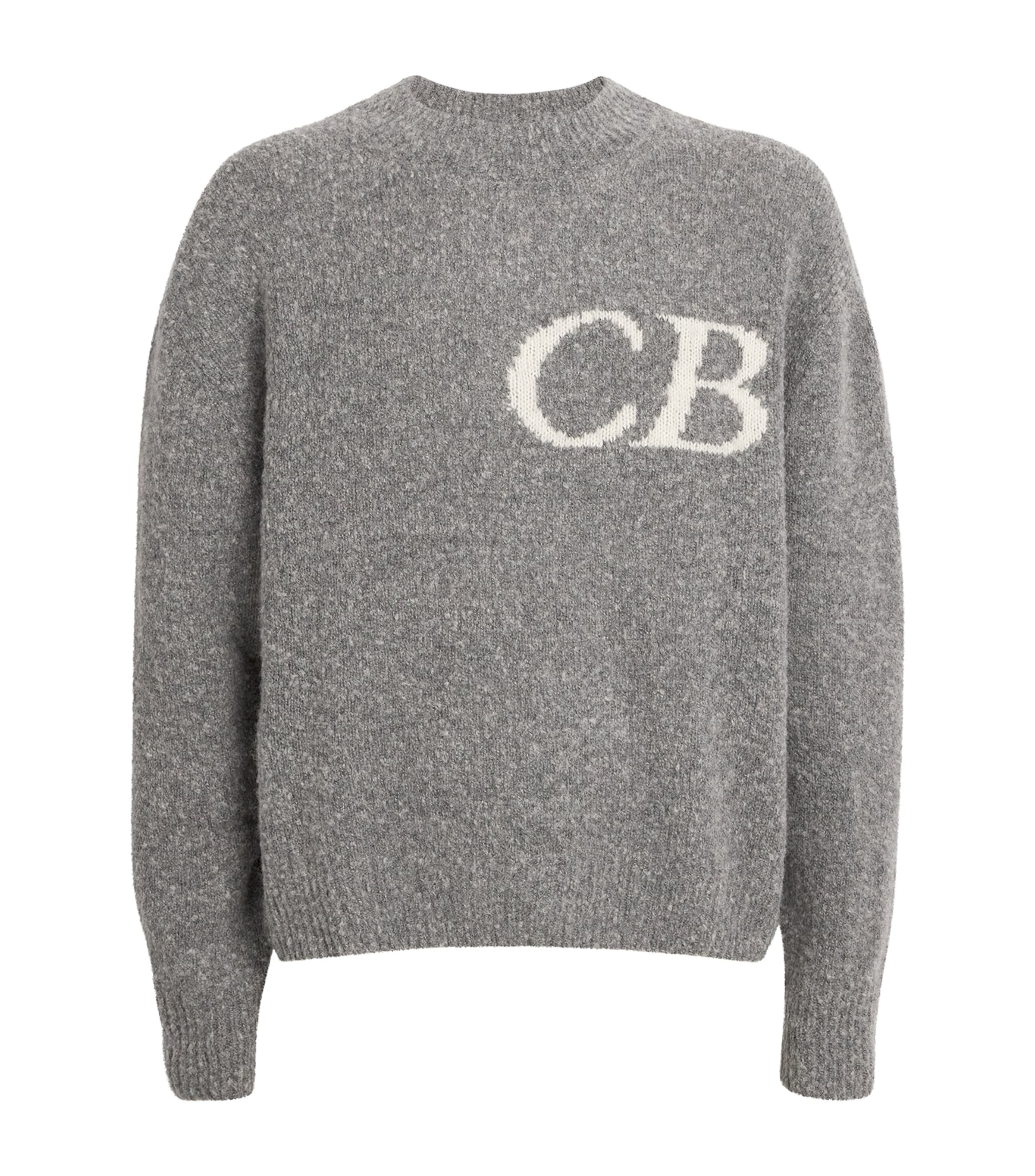 Wool-Blend Logo Sweater