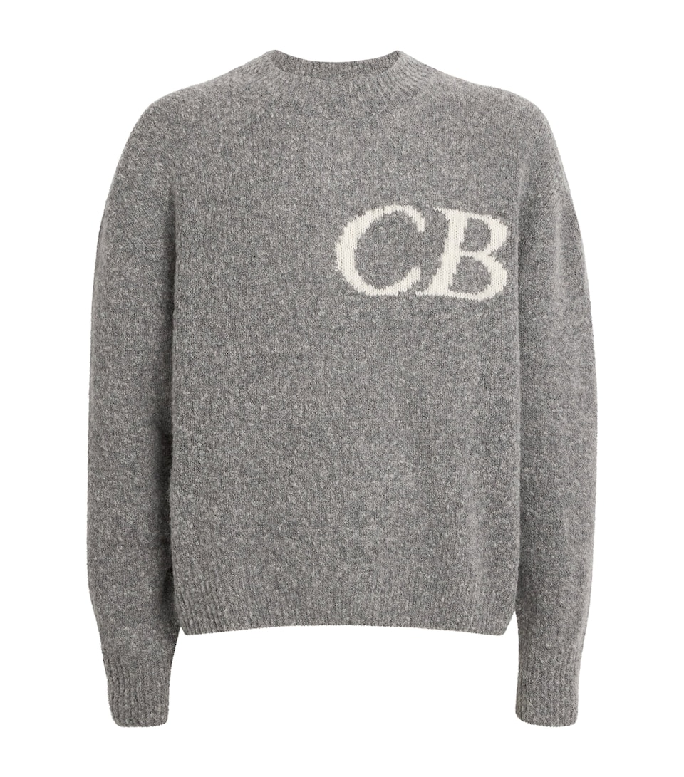 Wool-Blend Logo Sweater