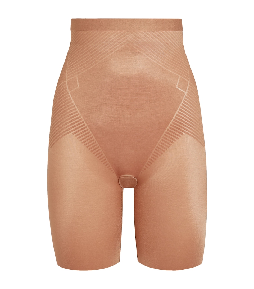 SPANXshape Invisible High-Waist Mid-Thigh Shorts - Medium Control