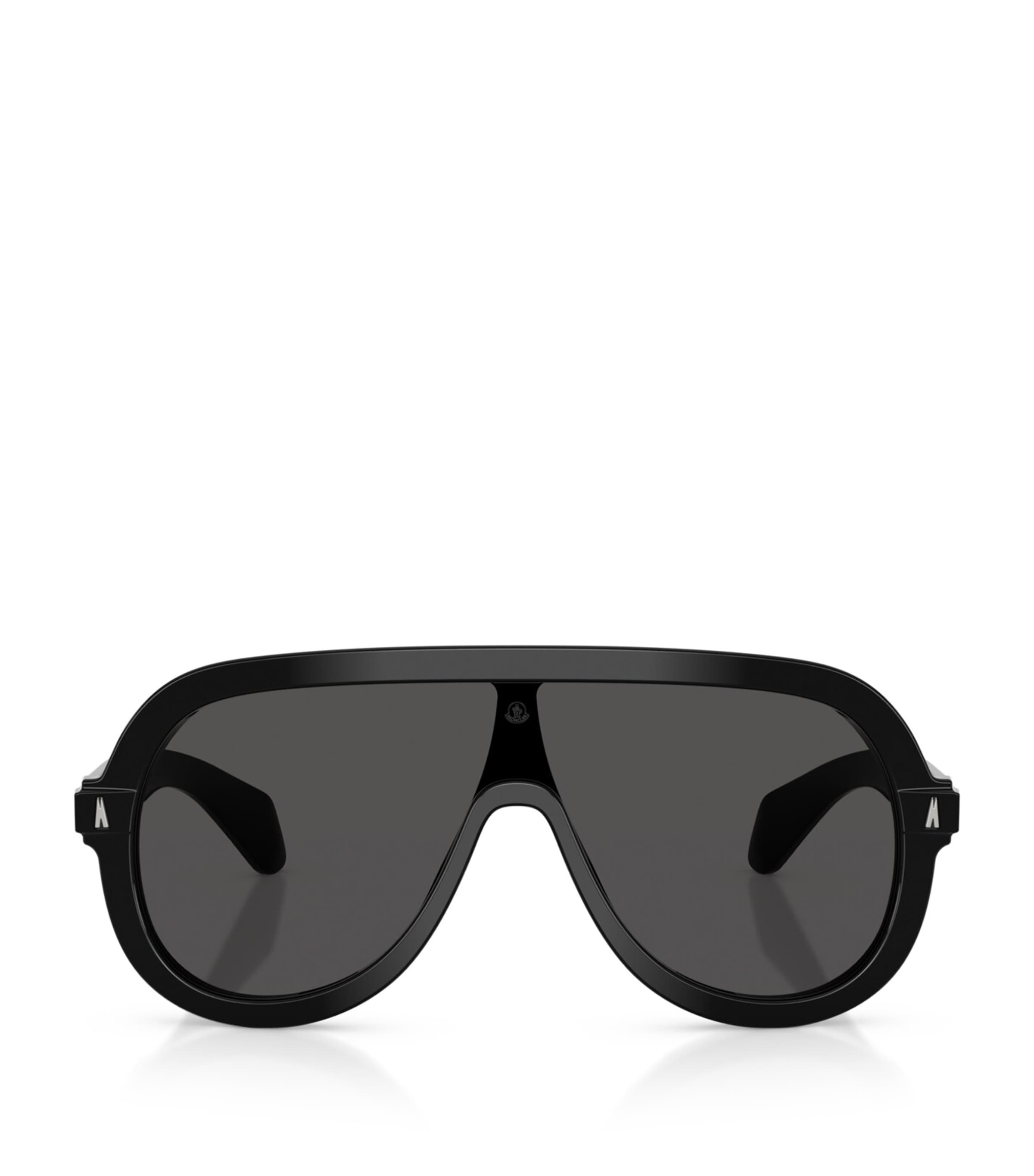 Moncler Sunsette Pilot Sunglasses Black