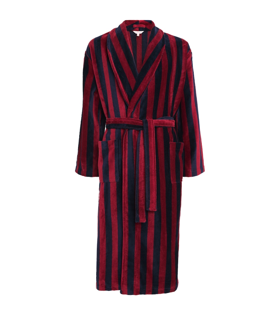 Terry Stripe Aston Bathrobe