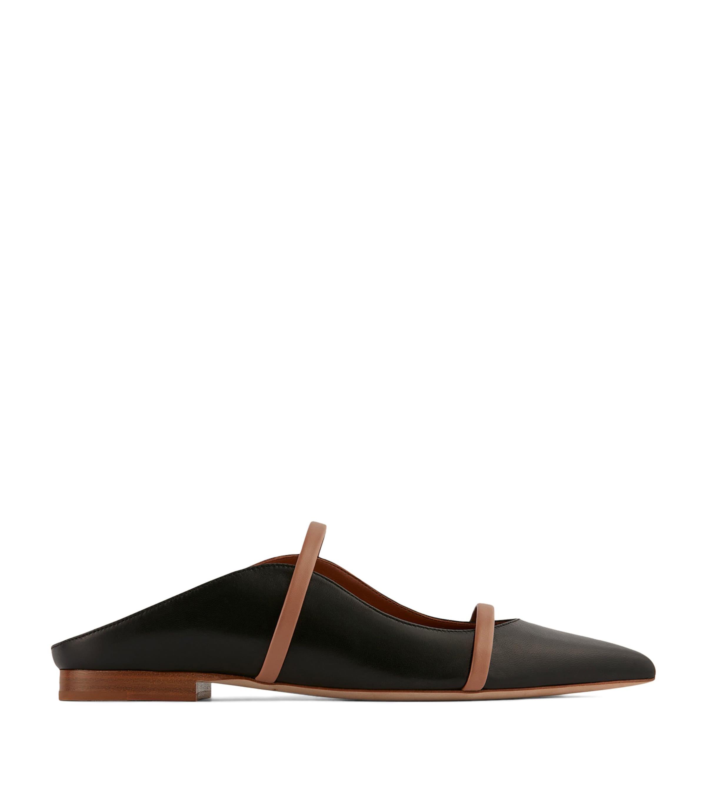Malone Souliers Leather Maureen Mules 45 Black