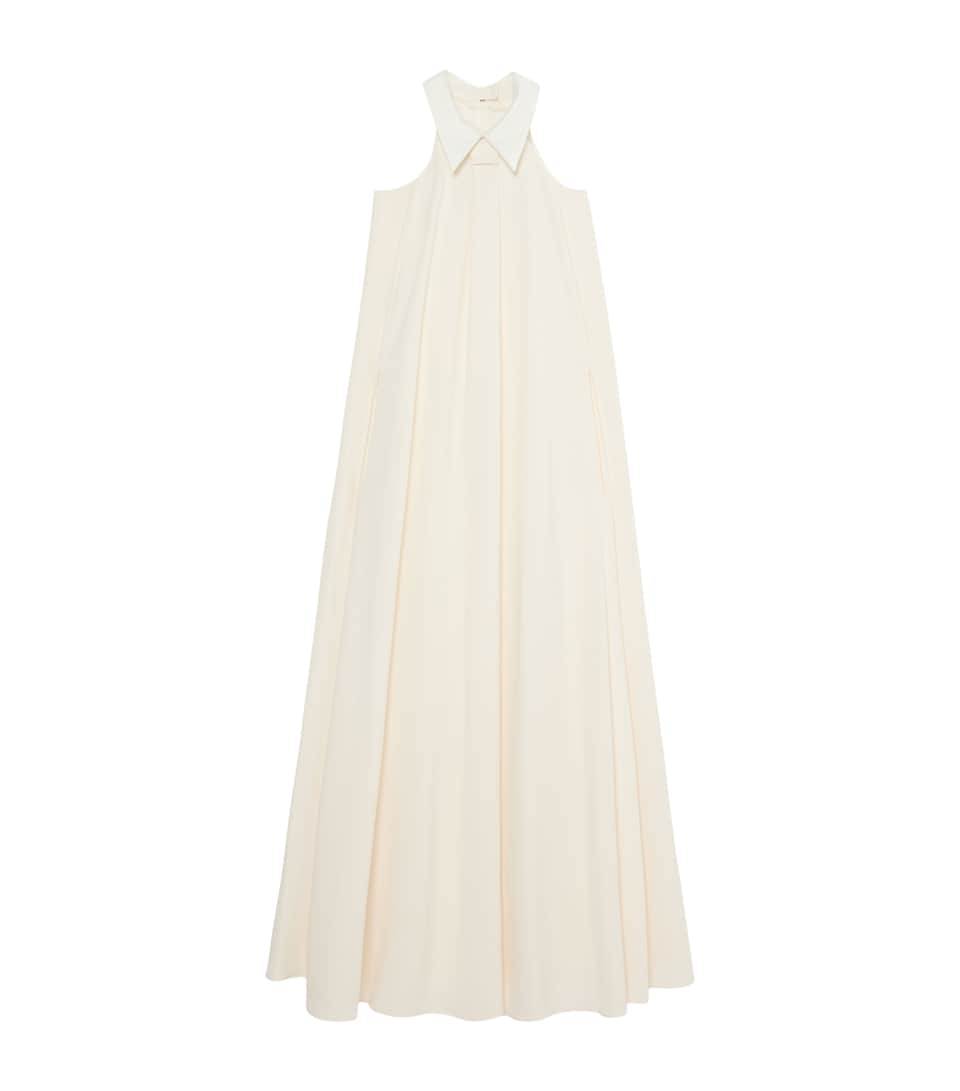Marina Rinaldi Womens Cold Shoulder Maxi Dress Ivory