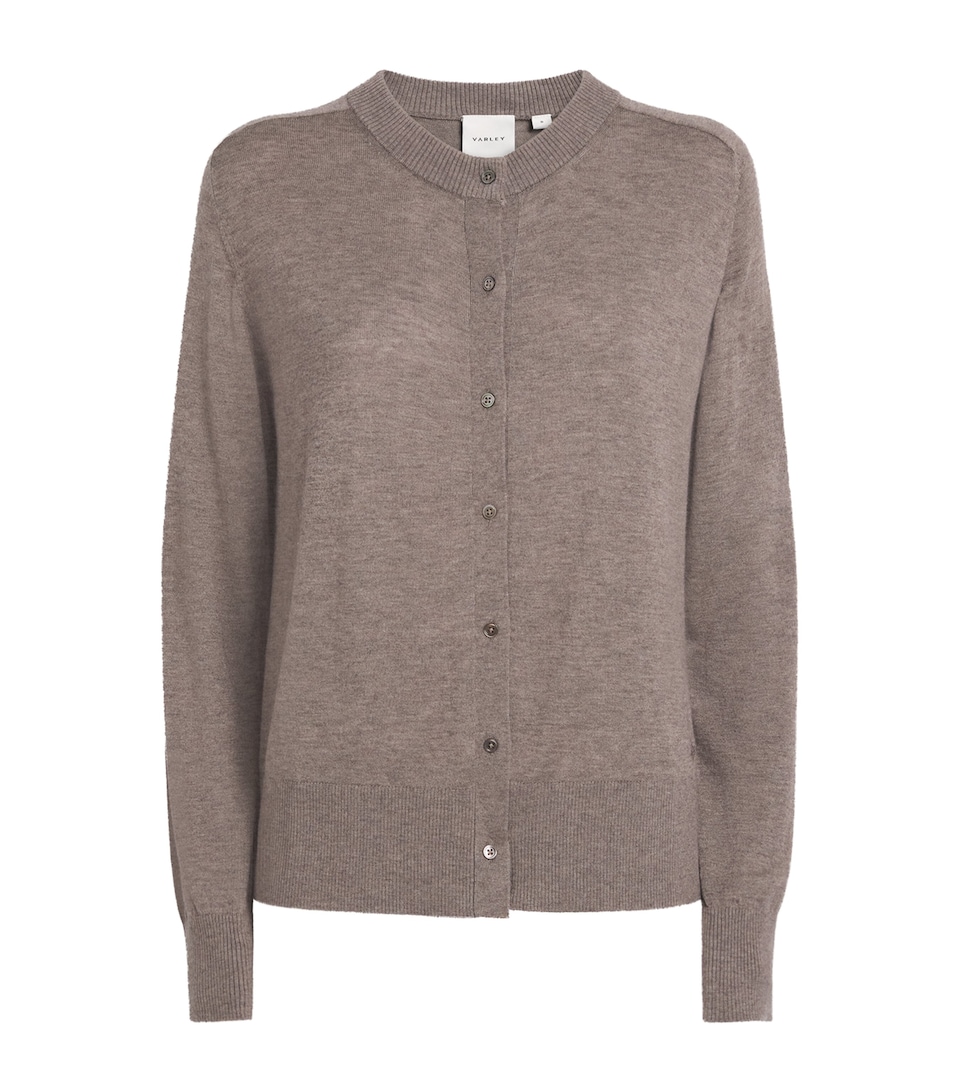 Varley Womens Fairfax Cardigan Cinder Marl