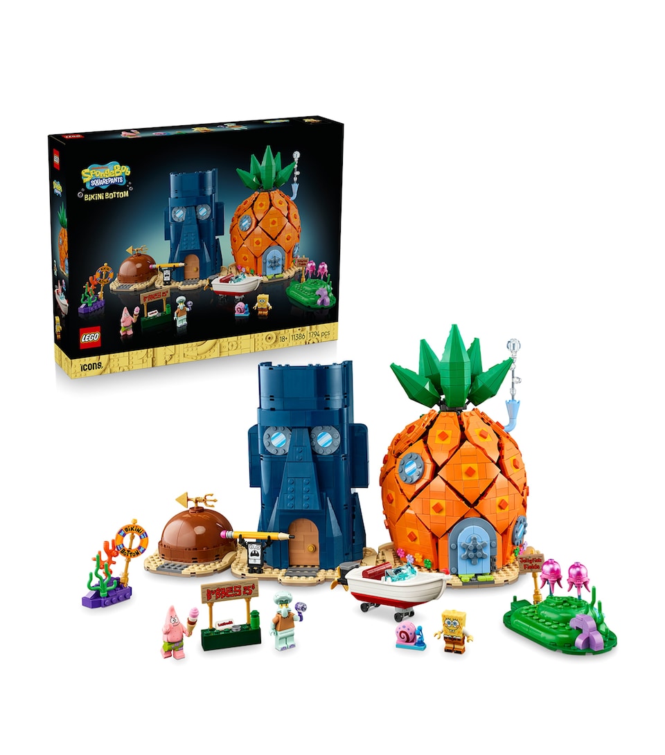 Lego Icons SpongeBob SquarePants: Bikini Bottom 11386