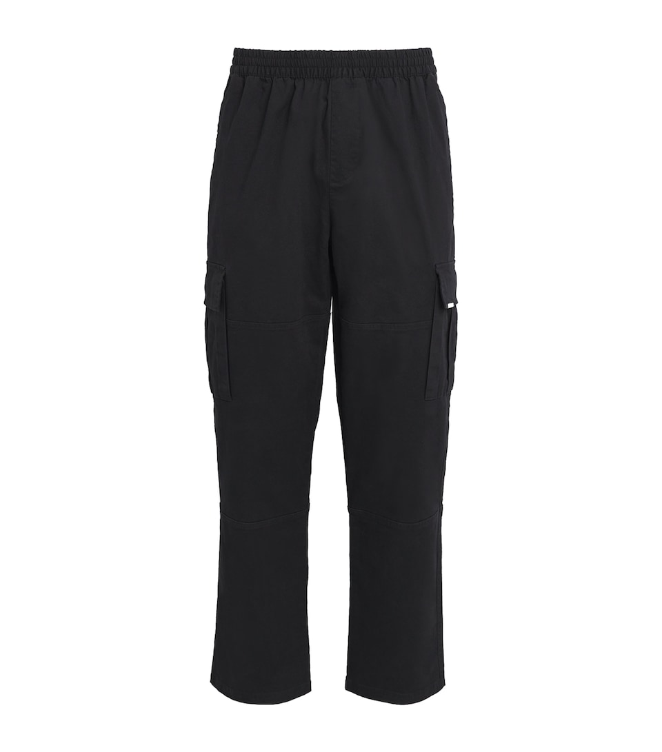 Stretch-Cotton Cargo Trousers
