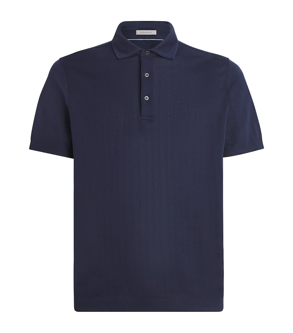 Cotton Jersey Polo Shirt