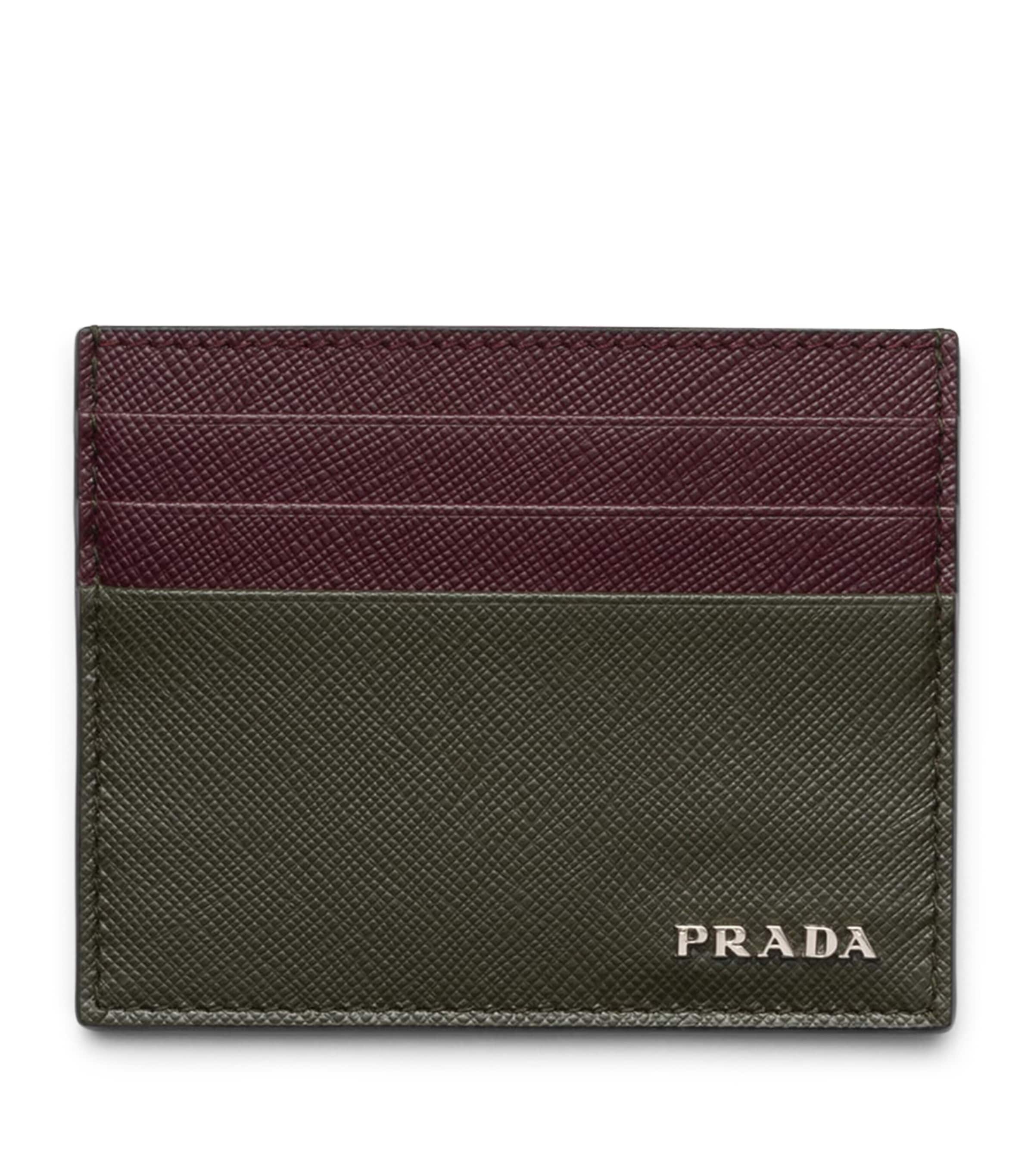 Saffiano Leather Card Holder