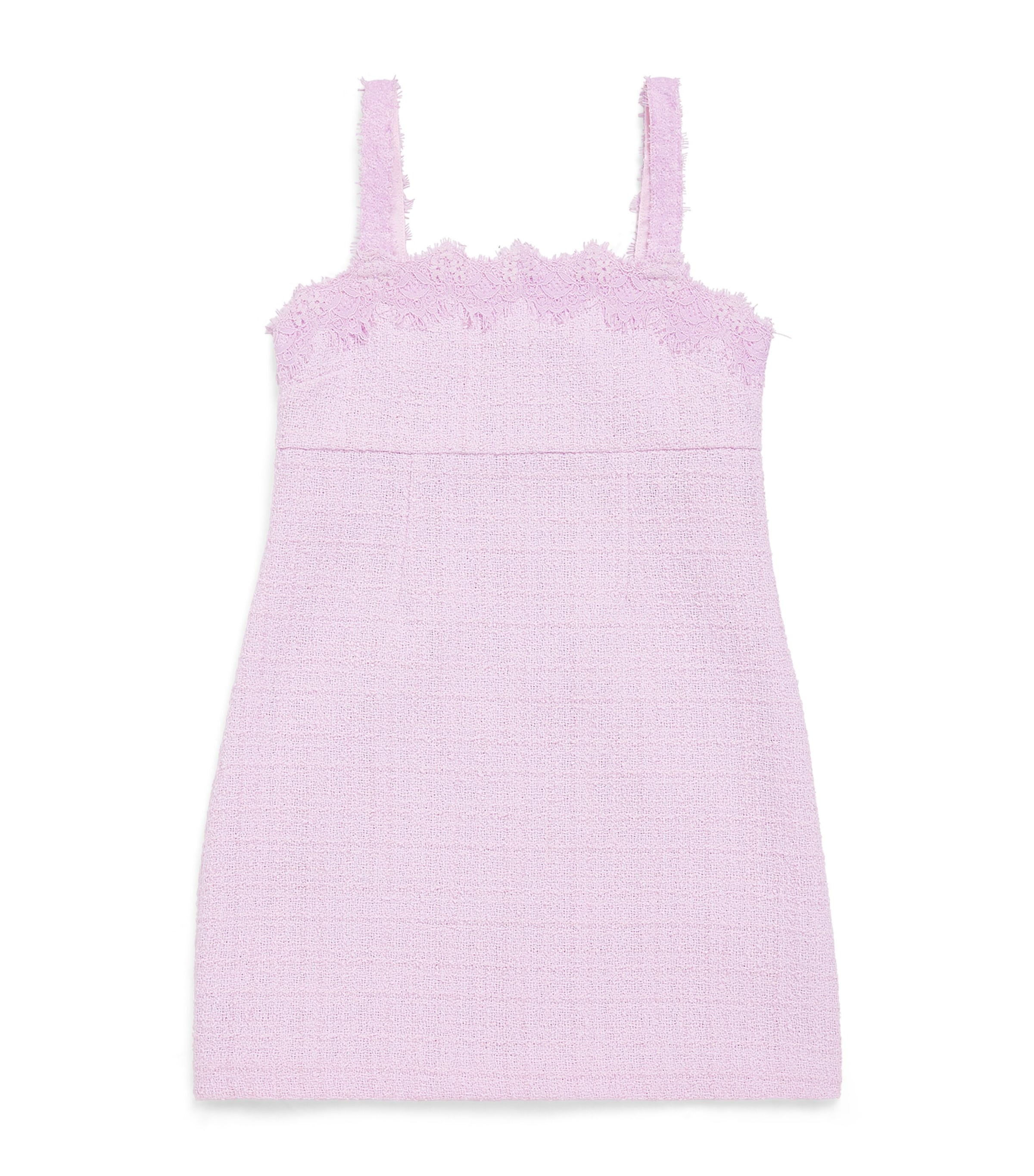 LoveShackFancy Tweed Lace-Trim Willamina Dress (8-14 Years)