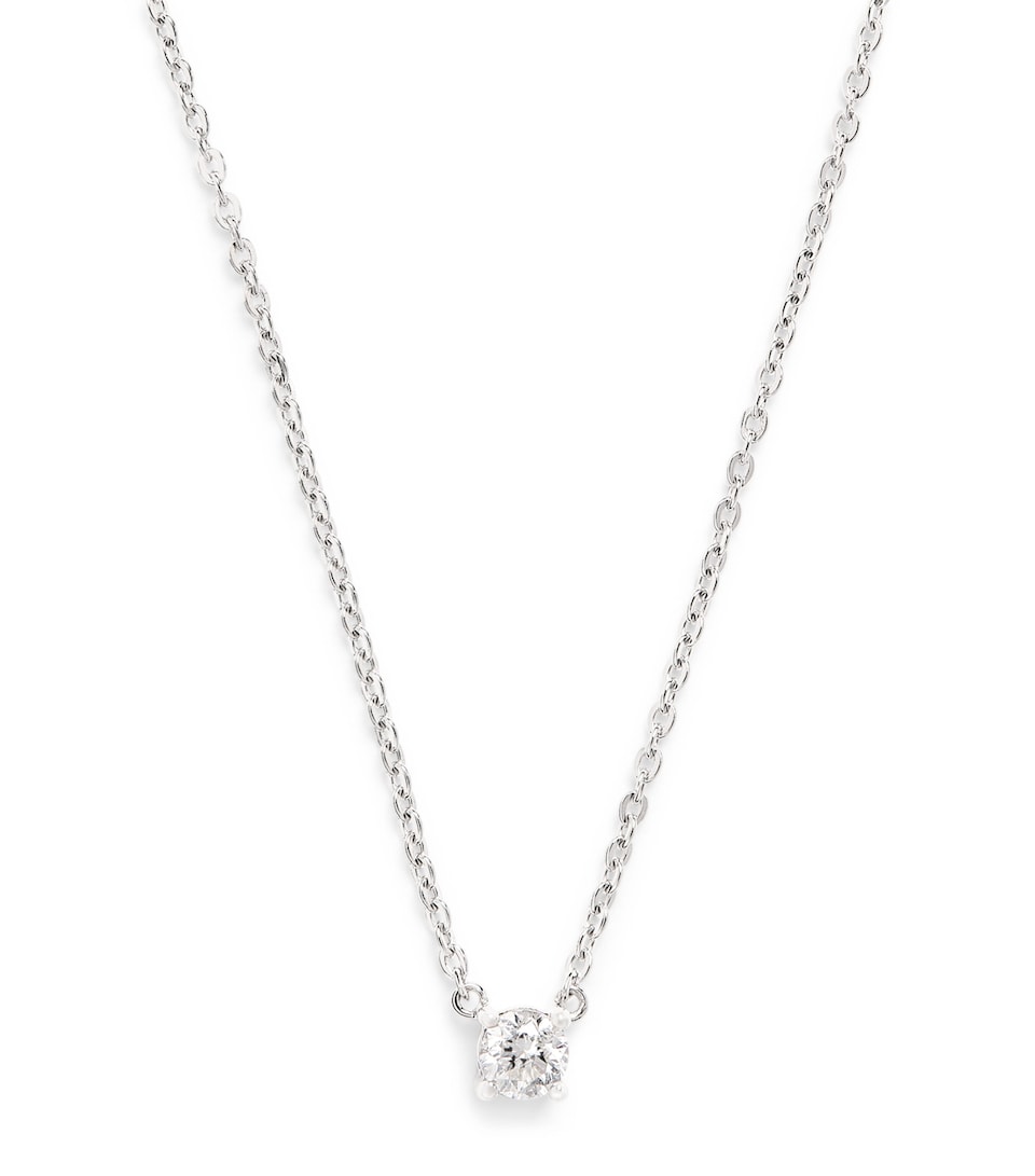 White Gold and Diamond Pendant Necklace (0.25ct)