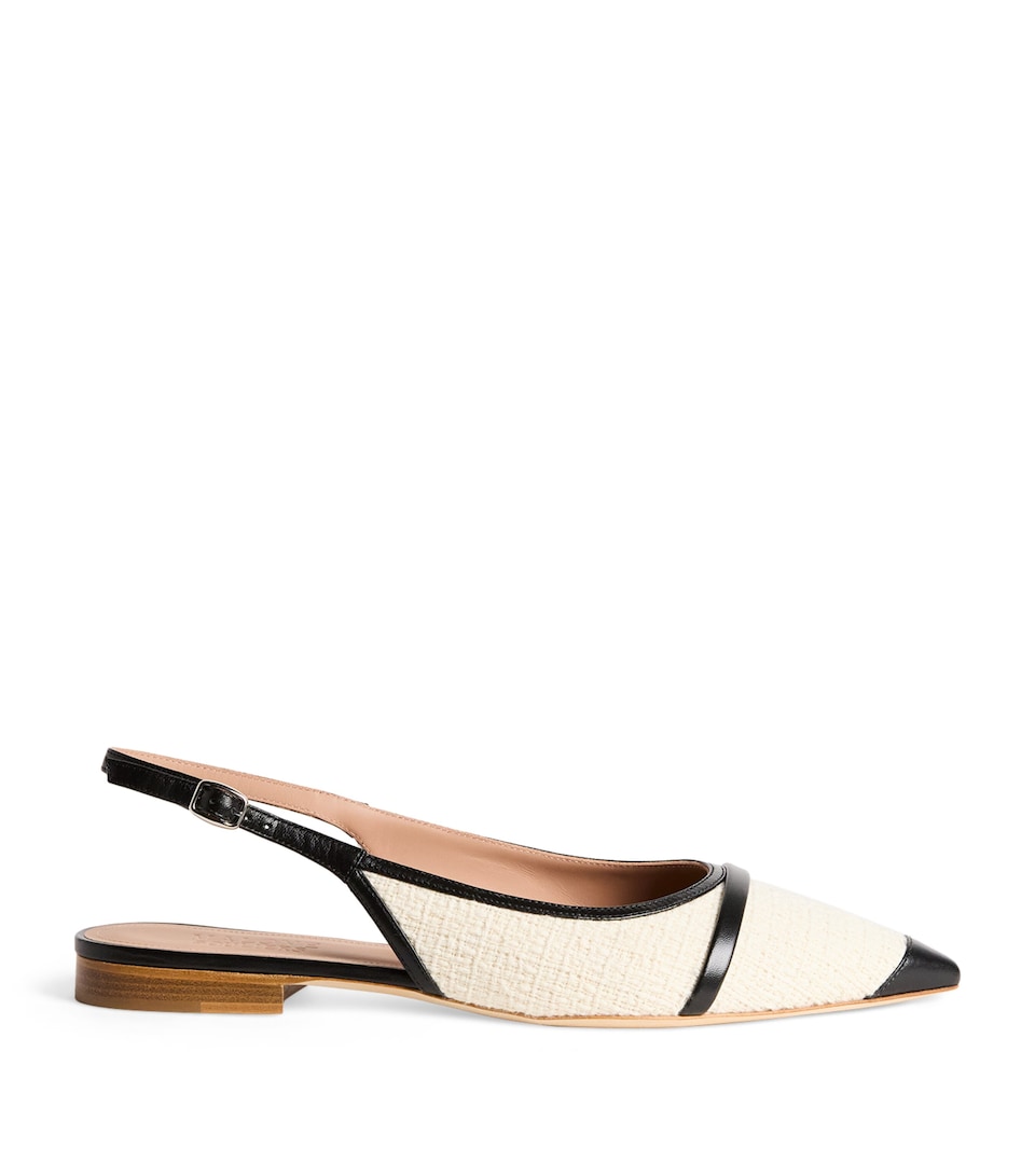 Bouclé Jama Slingback Flats